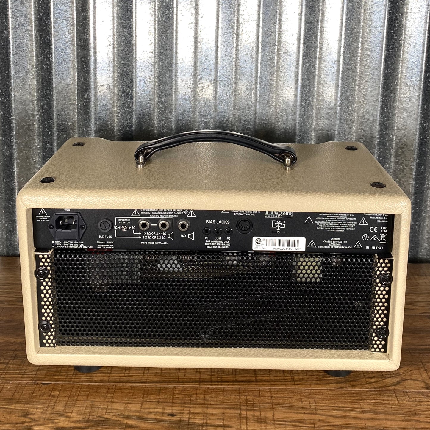PRS Paul Reed Smith DGT15 David Grissom DGT 15 Watt Tube Guitar Amplifier Head