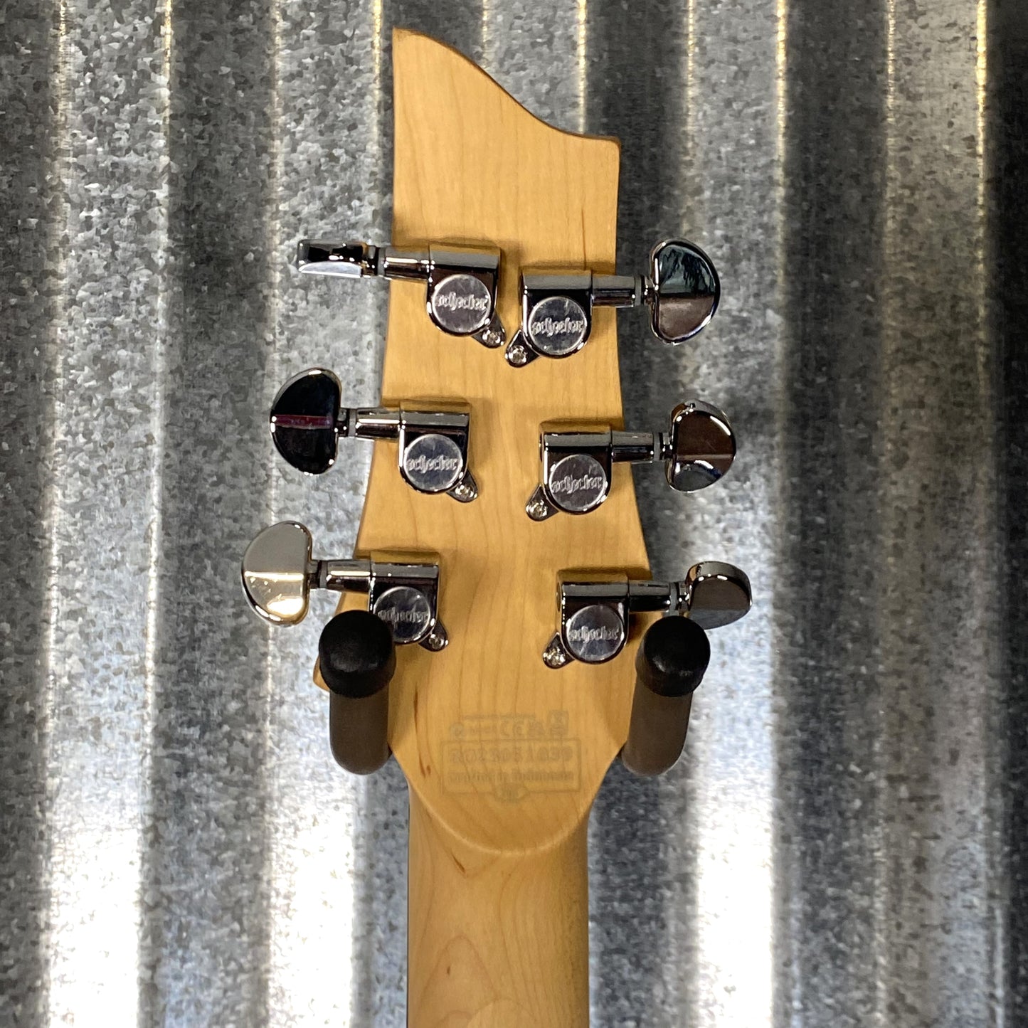 Schecter C-6 Deluxe Satin Purple Guitar #1039