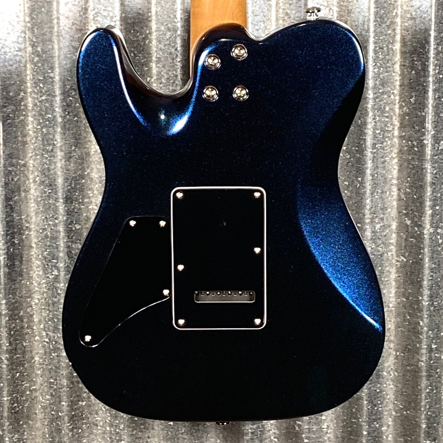Musi Virgo Fusion Telecaster Deluxe Tremolo Indigo Blue Guitar #0043 Used