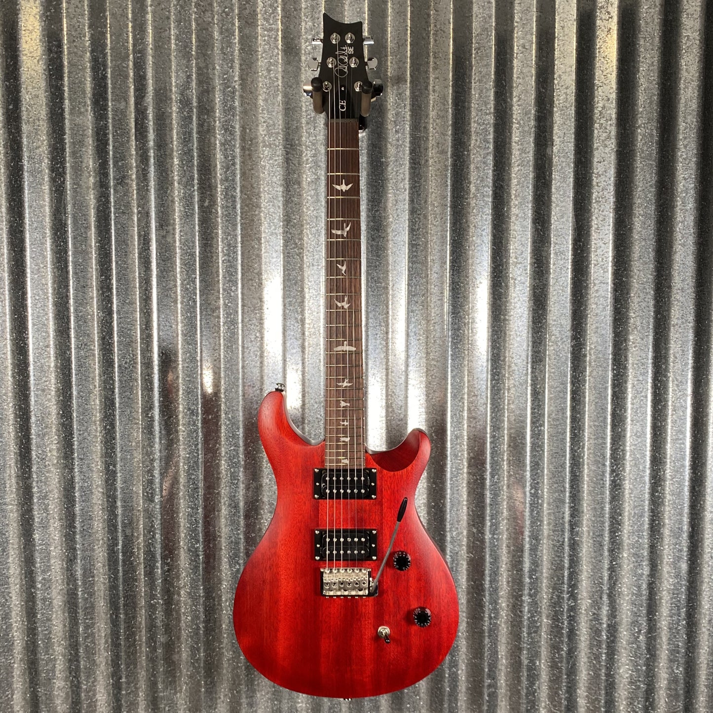 PRS Paul Reed Smith SE CE 24 Standard Guitar & Bag Vintage Cherry Blem #3925