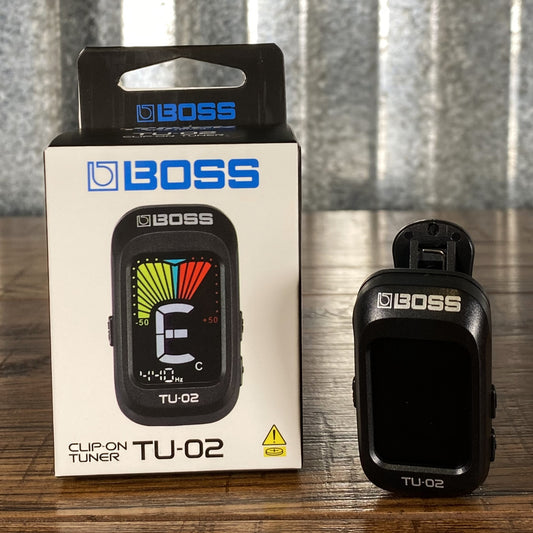 Boss TU-02 Clip On Chromatic Guitar Bass Tuner