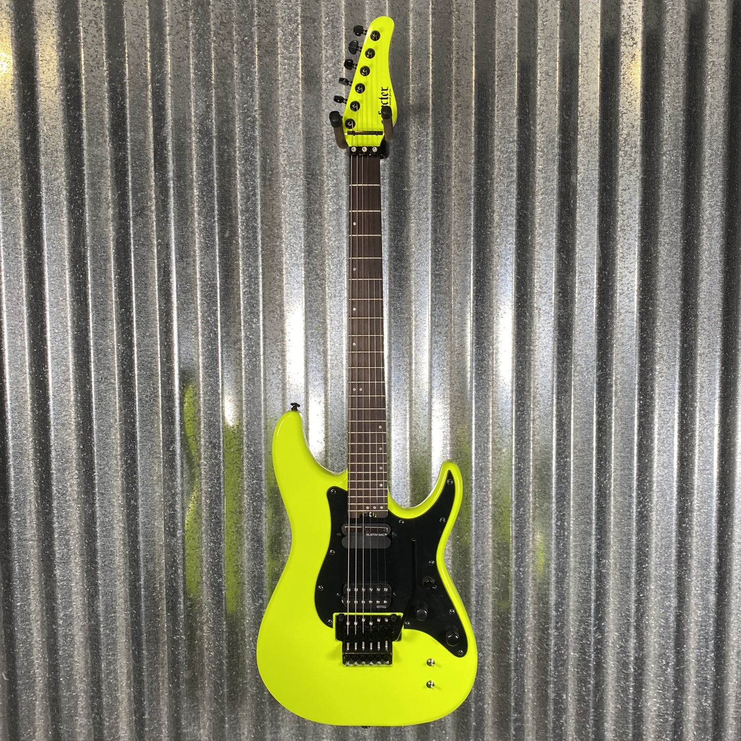 Schecter Sun Valley Super Shredder FRS Birch Green Guitar #0953