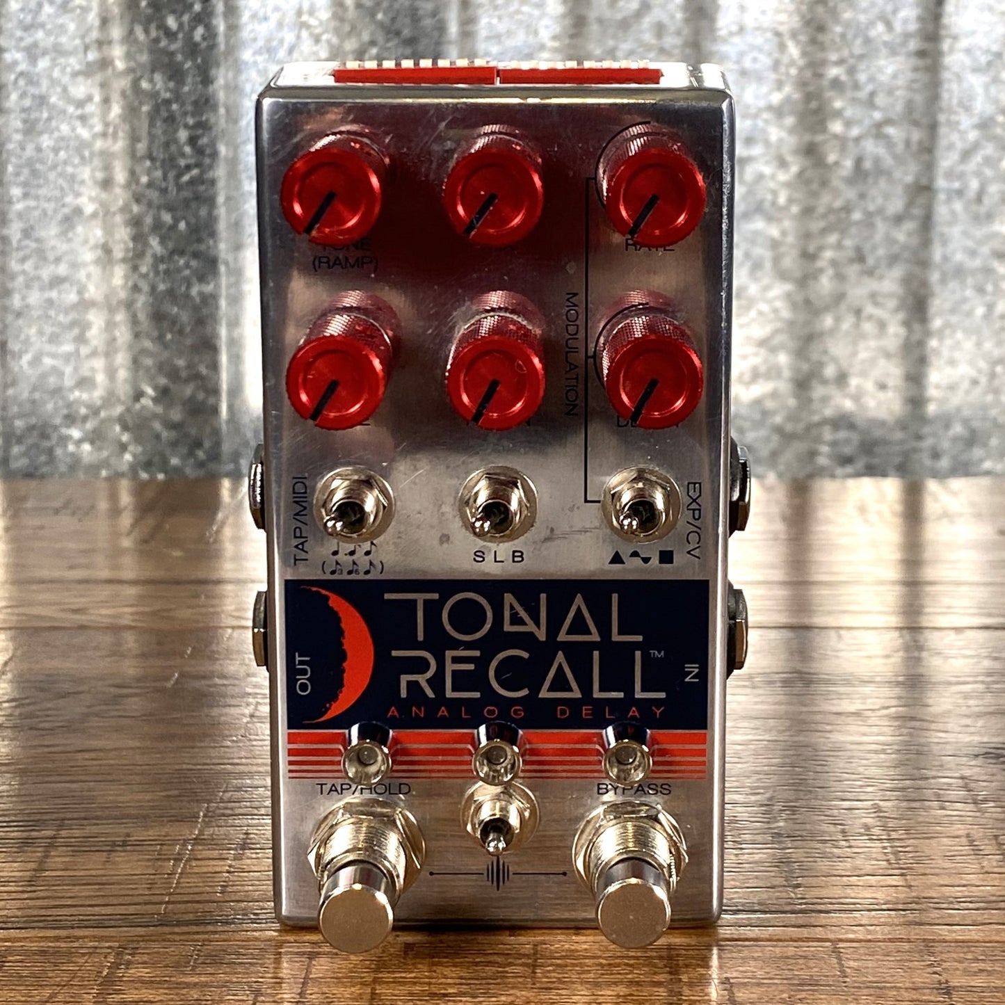 Chase Bliss Audio Tonal Recall RKM Analog Delay Guitar Effect Pedal RED Used