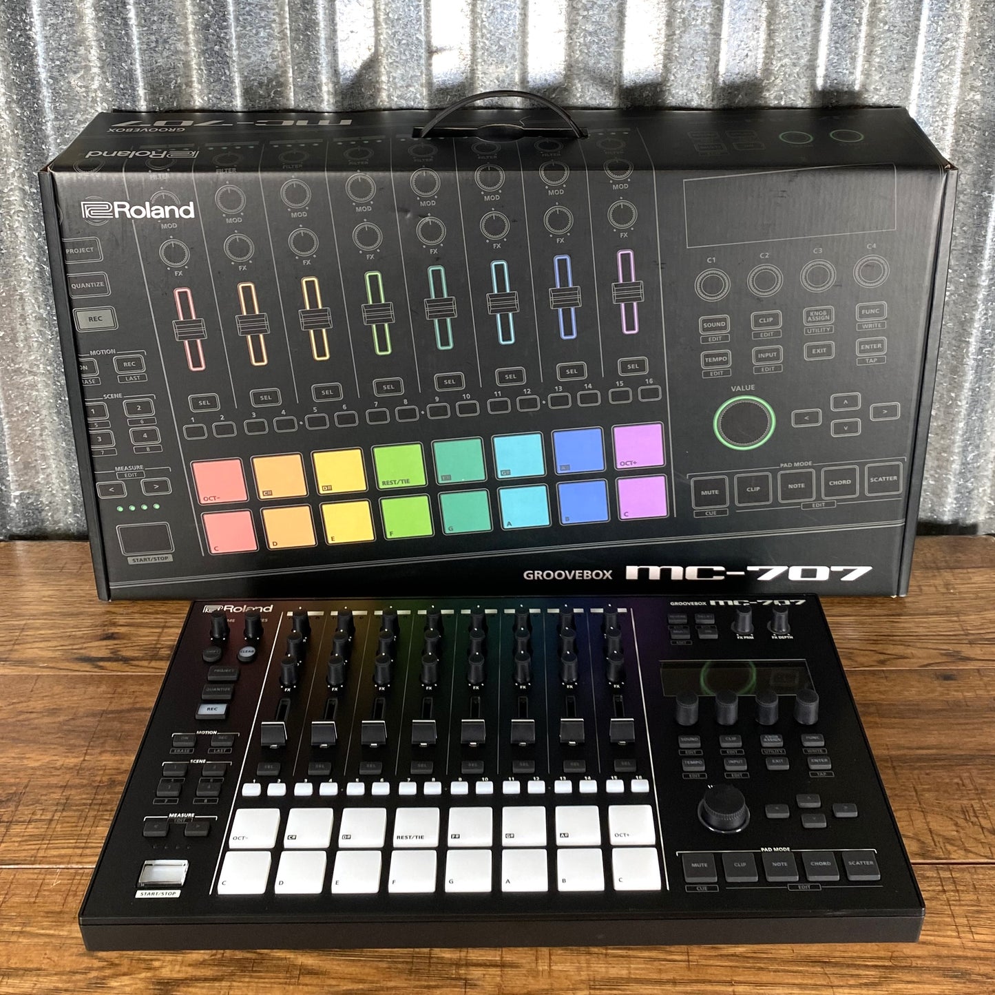 Roland MC-707 Groovebox Sequencer Drum Machine