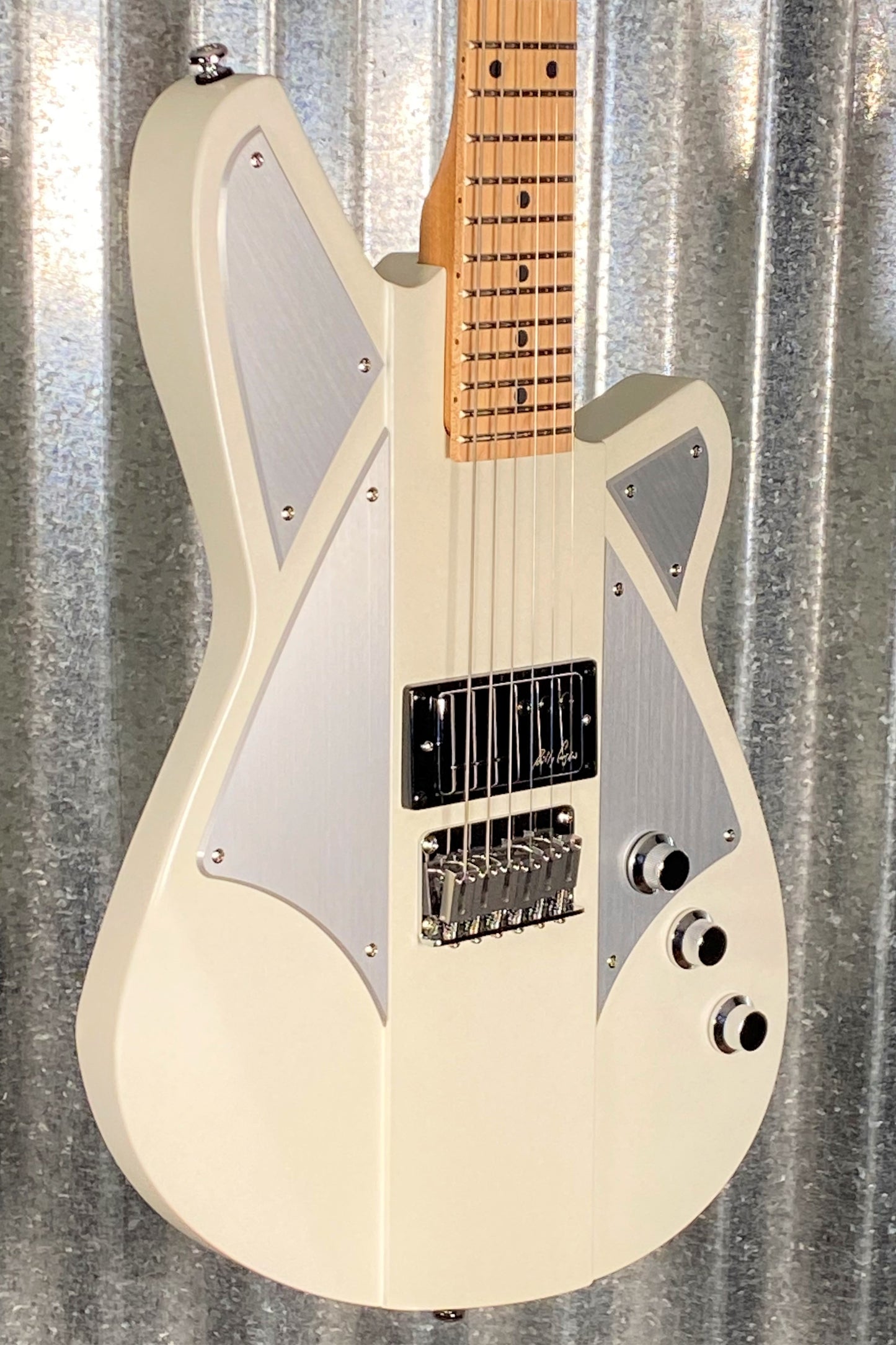 Reverend Billy Corgan Terz Pearl White Guitar & Bag #0645