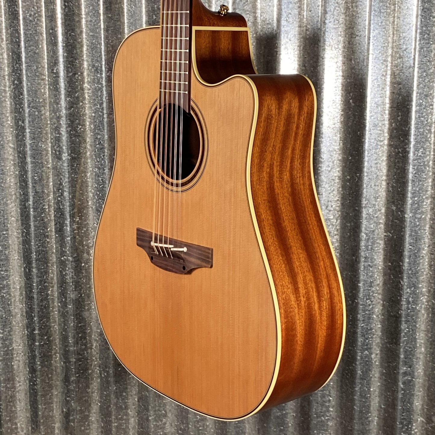 Takamine P3DC-12 Natural Cutaway 12 String Acoustic Electric Guitar & Case Japan #0266 Used