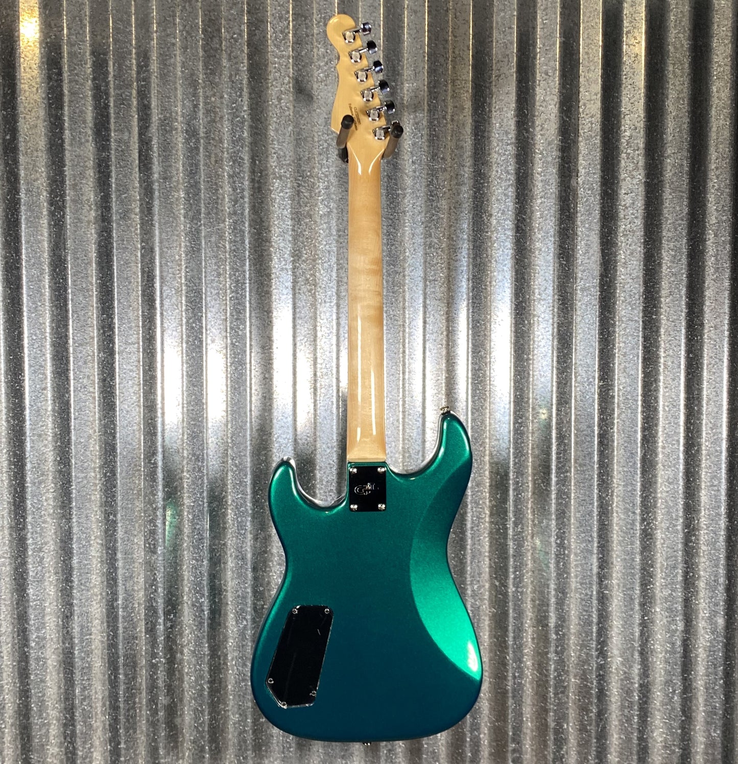 G&L USA Legacy HH RMC Emerald Green Metallic Guitar & Case #0297 Used