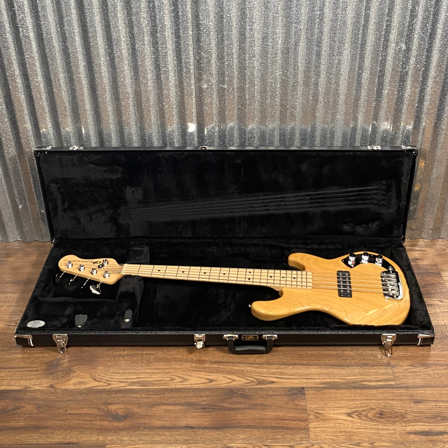 G&L USA Series 750 CLF Research L-1000 Natural 5 String Bass & Case L1000 #7022 Used