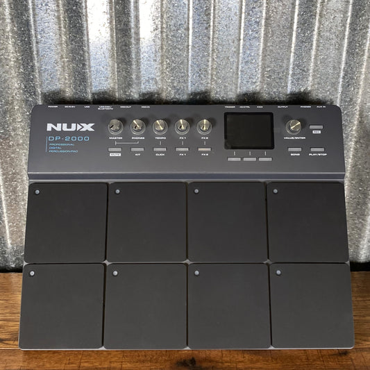 NUX DP-2000 8 Velocity Sensitive Percussion Pad Drum Machine Demo