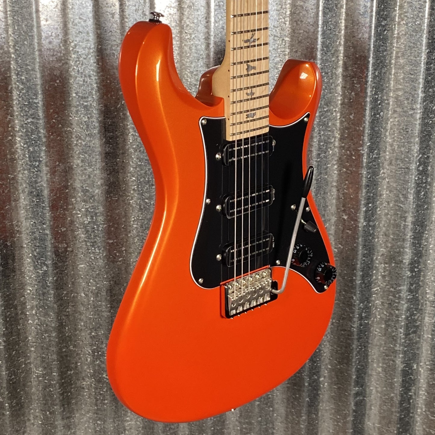 PRS Paul Reed Smith SE NF3 Metallic Orange Maple Guitar & Bag #9596