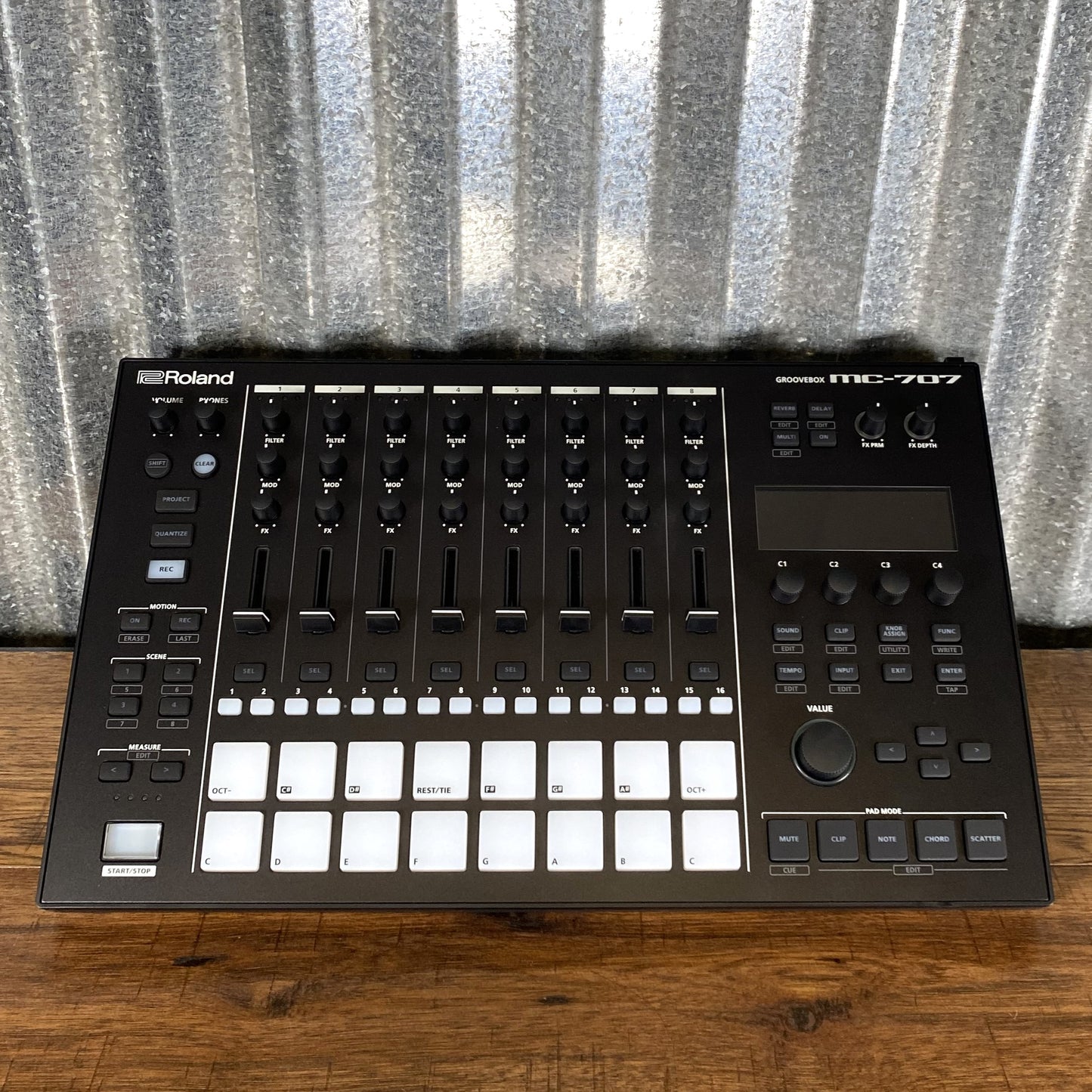 Roland MC-707 Groovebox Sequencer Drum Machine