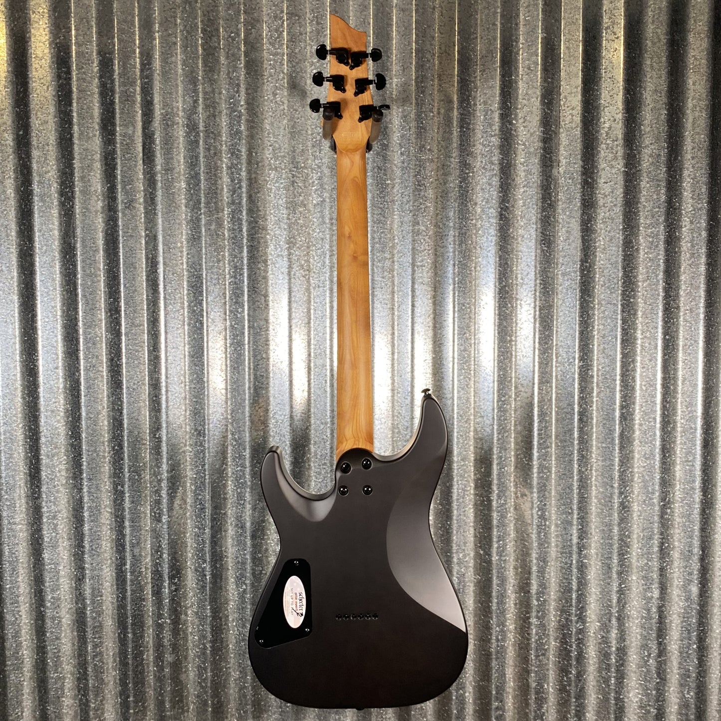 Schecter C-1 Standard Charcoal Satin Guitar #0143