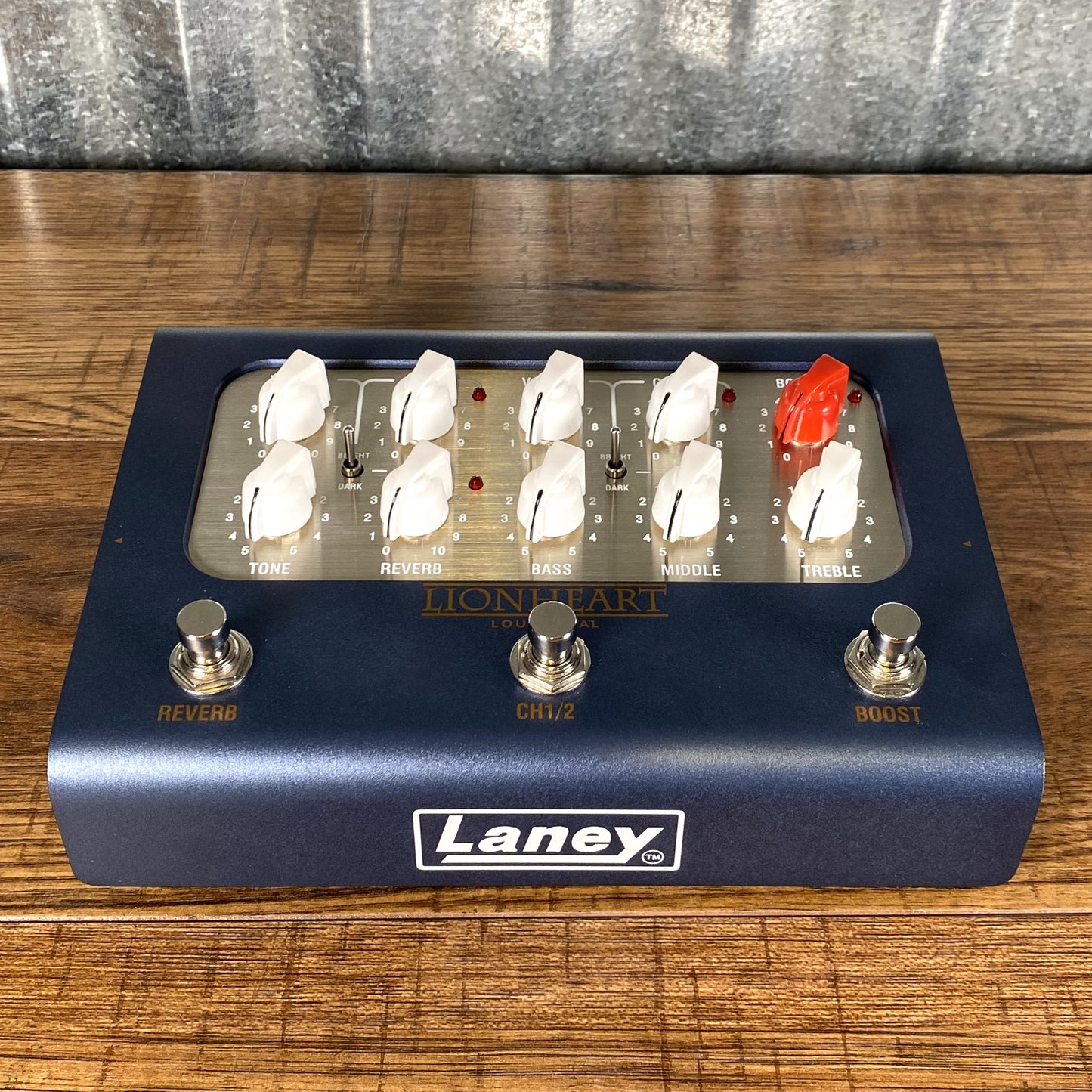 Laney BCC-LOUDPEDAL-LTQ Lionheart Tom Quayle 60 Watt 2 Channel Amplifier Guitar Effect Pedal Demo