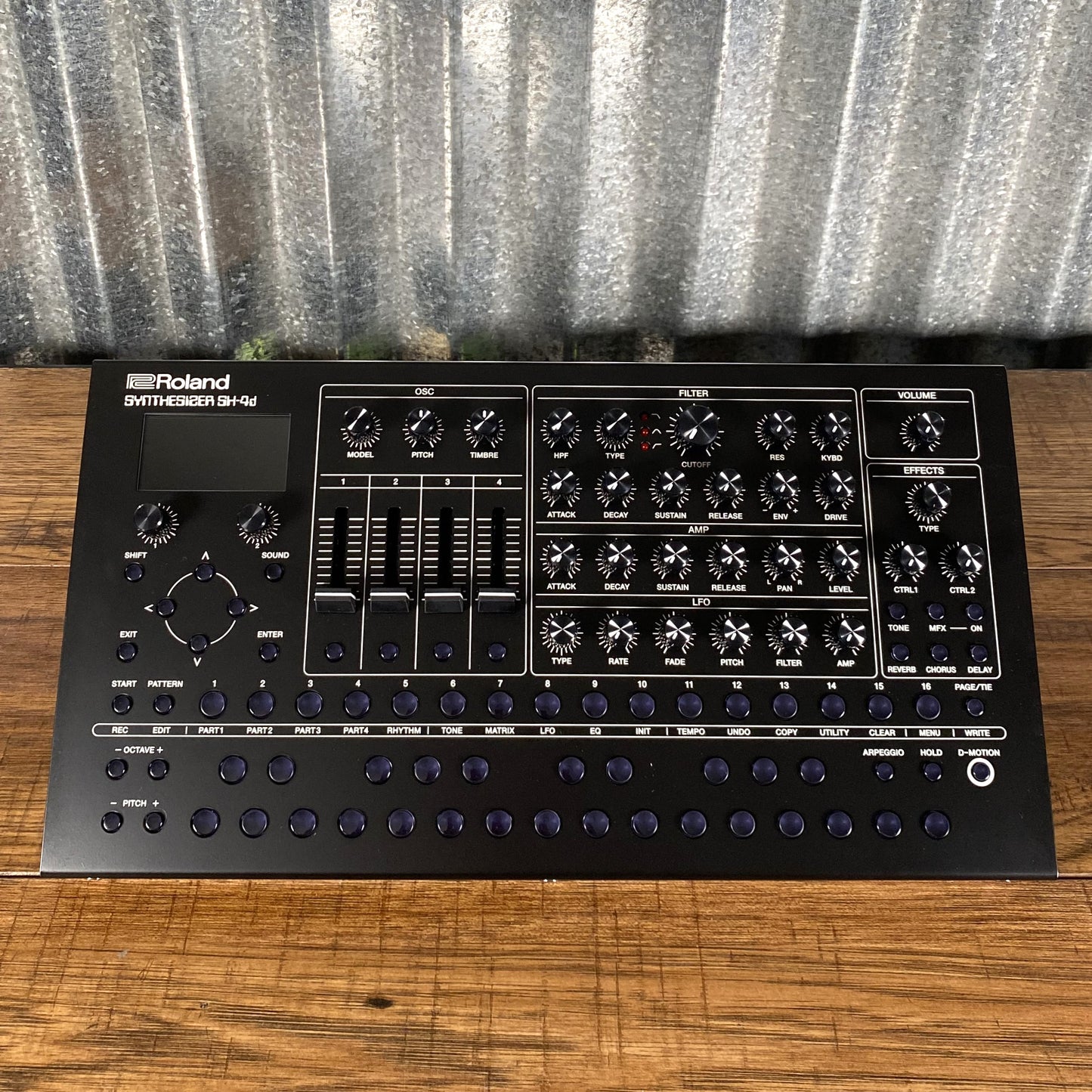 Roland SH-4D Eleven OSC Model Desktop Synthesizer Sequencer