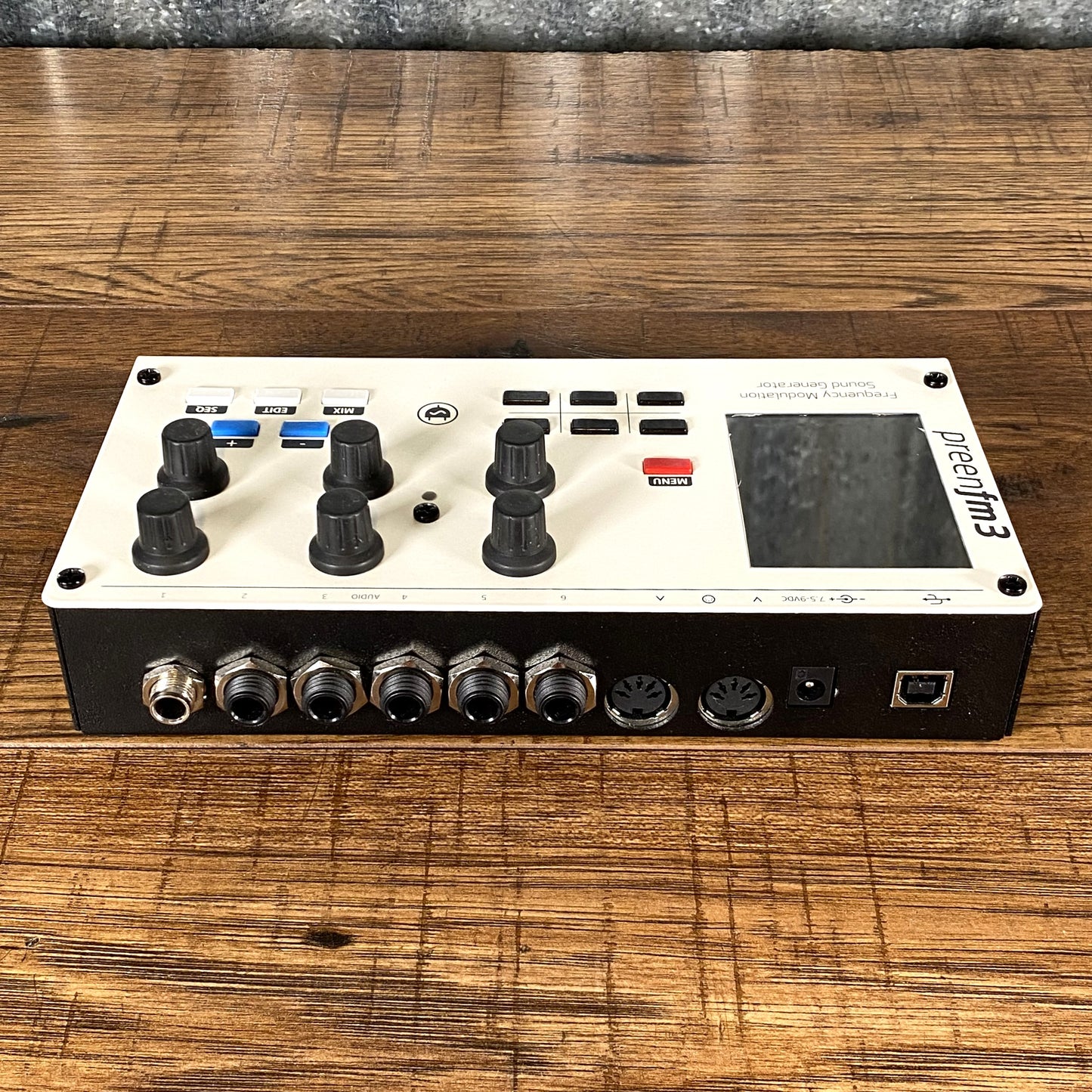 Xavier Hosxe PreenFM3 Desktop Synthesizer Sound Generator White Used