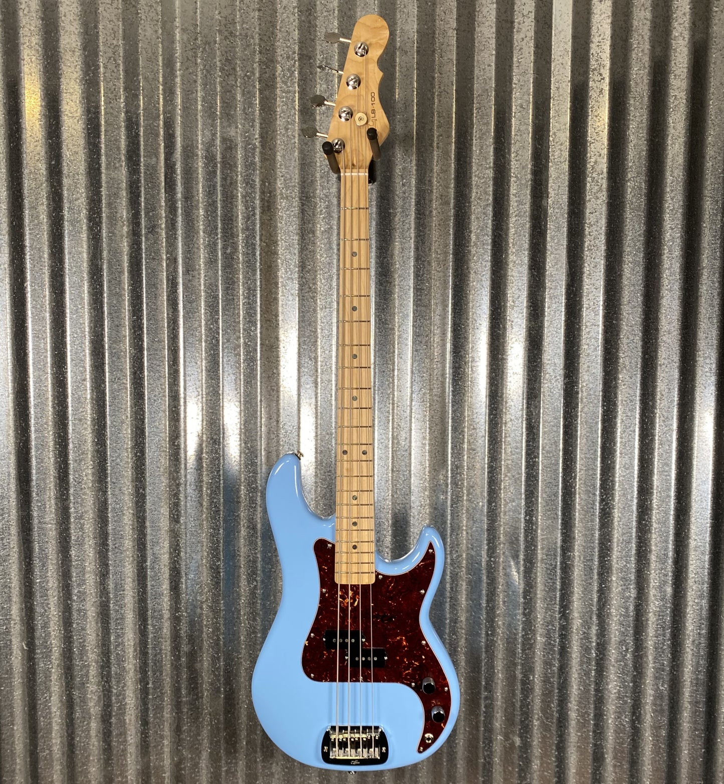 G&L USA LB-100 Himalayan Blue 4 String Bass & Bag LB100 #2033 Used