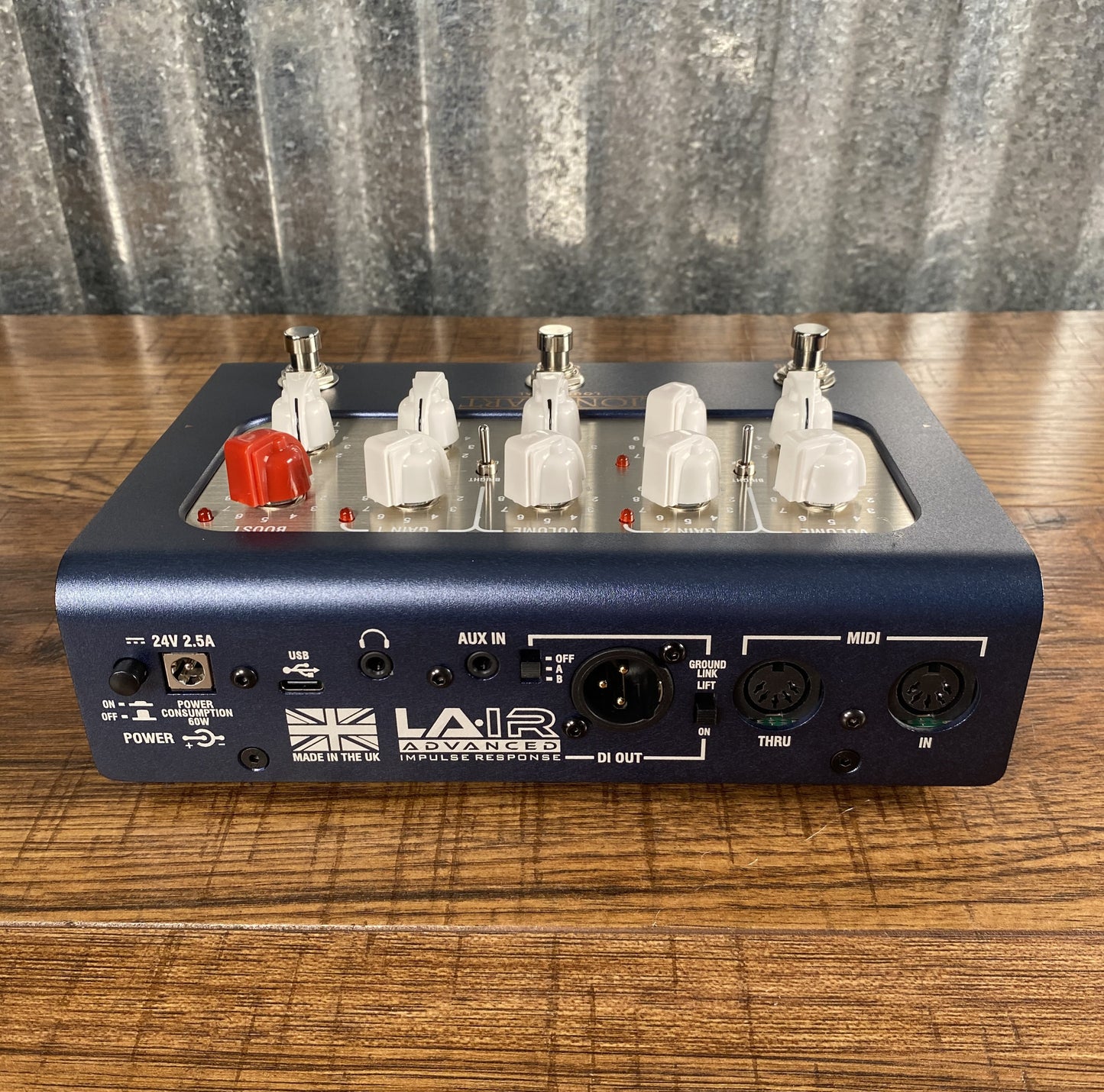 Laney BCC-LOUDPEDAL-LTQ Lionheart Tom Quayle 60 Watt 2 Channel Amplifier Guitar Effect Pedal