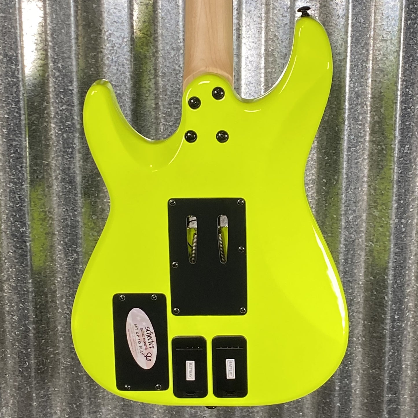 Schecter Sun Valley Super Shredder FRS Birch Green Guitar #0953