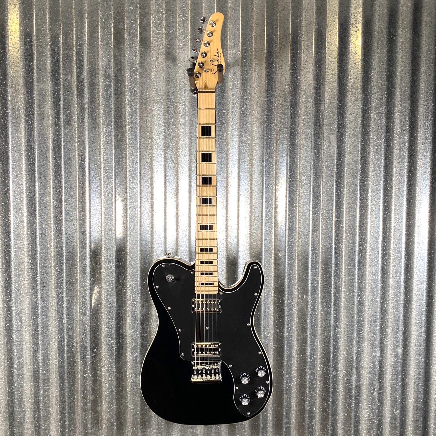 Schecter PT Fastback Gloss Black Guitar #1986