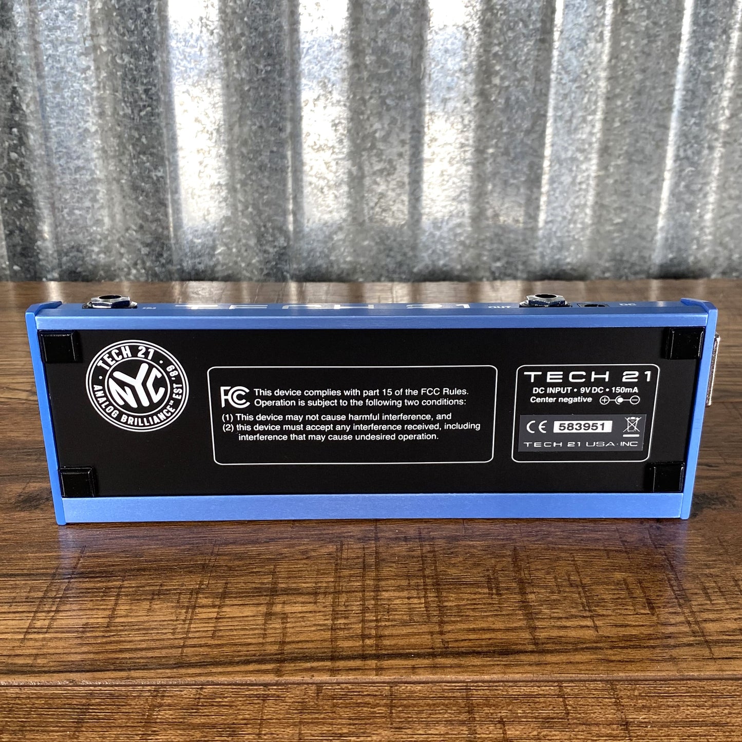 Tech 21 NYC SansAmp Steve Harris Signature SH1 Bass Effect Pedal SH1