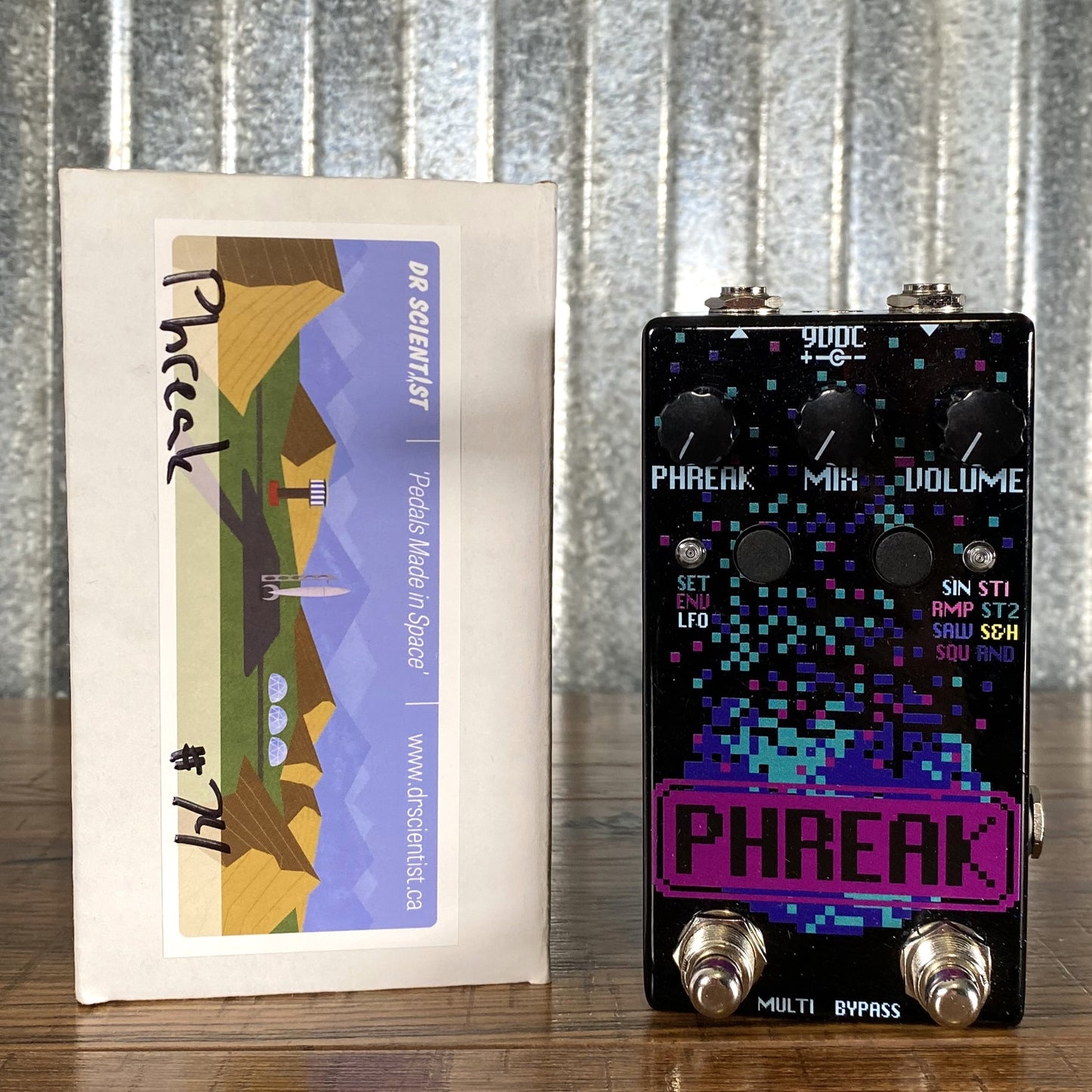 Dr Scientist Phreak Ring Modulator Guitar Effect Pedal Used