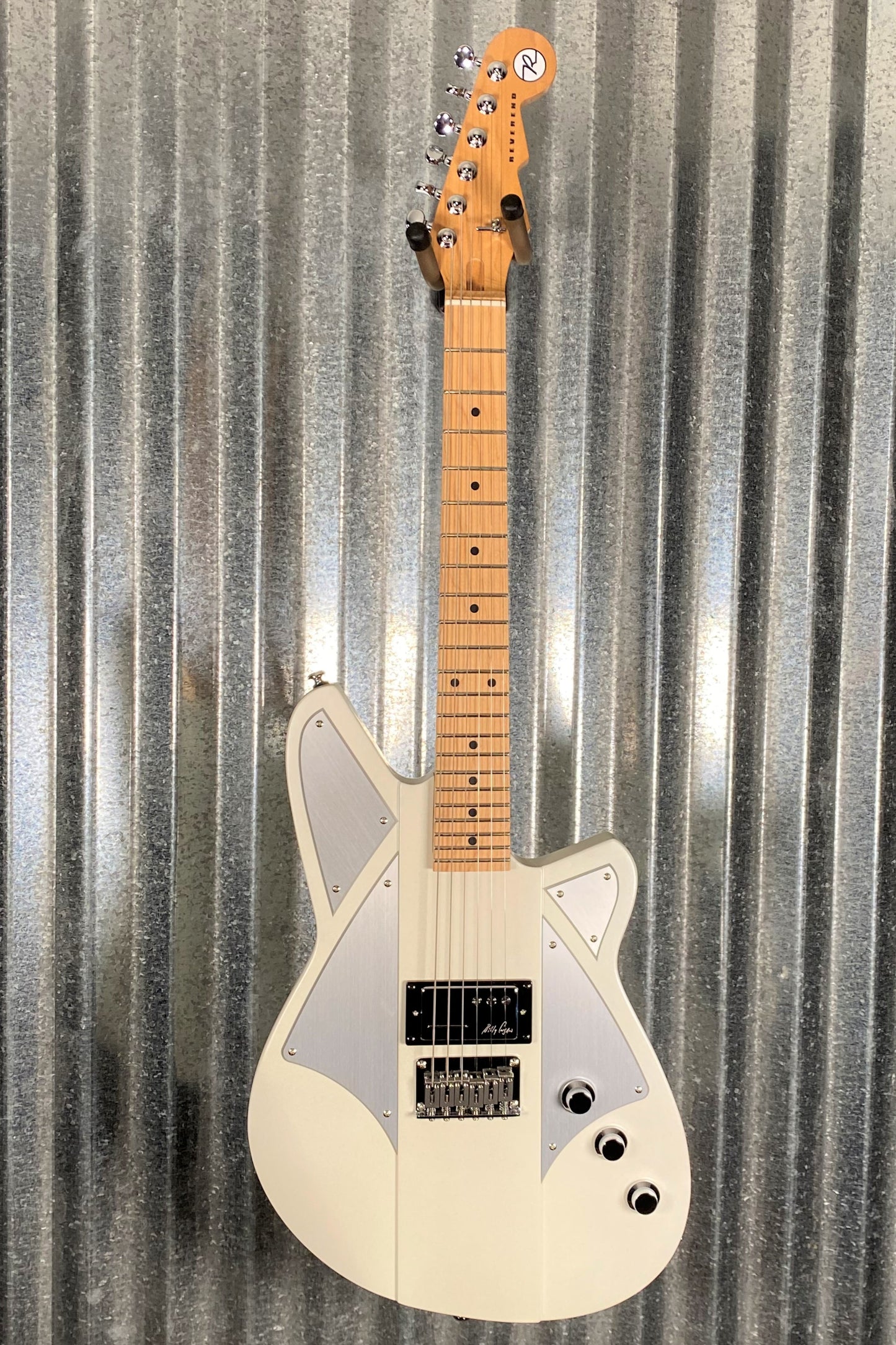 Reverend Billy Corgan Terz Pearl White Guitar & Bag #0645
