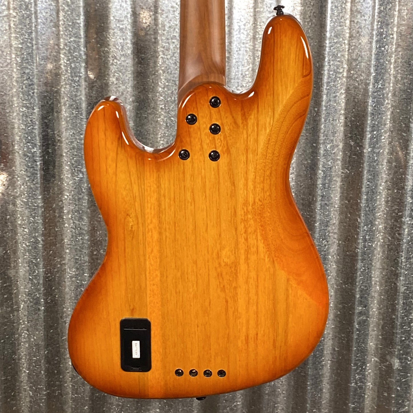 Schecter J-4 Exotic Zebrawood Faded Vintage Sunburst 4 String Jazz Bass #0311