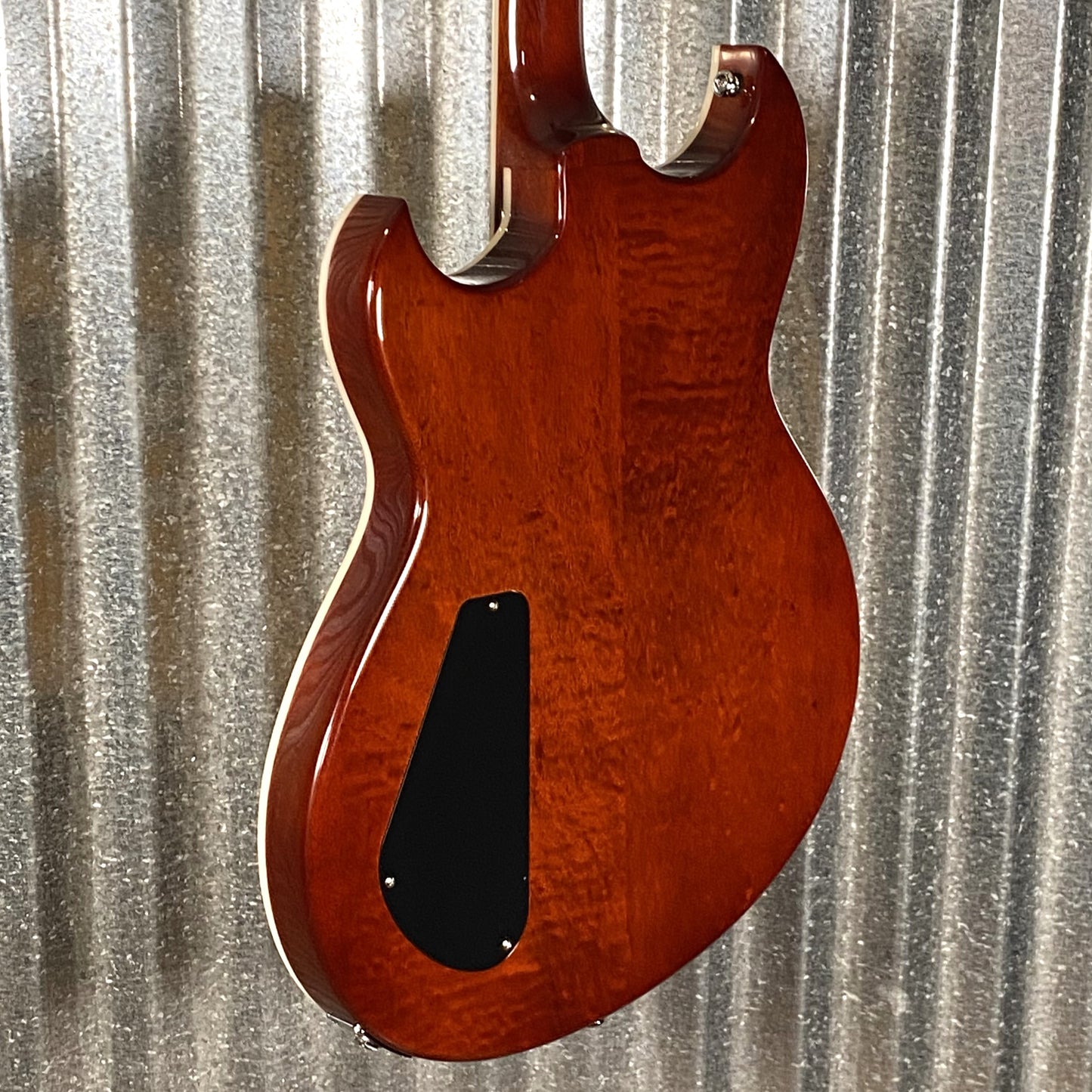 Reverend Limited Edition Manta Ray Semi Hollow Body Archtop Vintage Clear Natural Guitar & Case