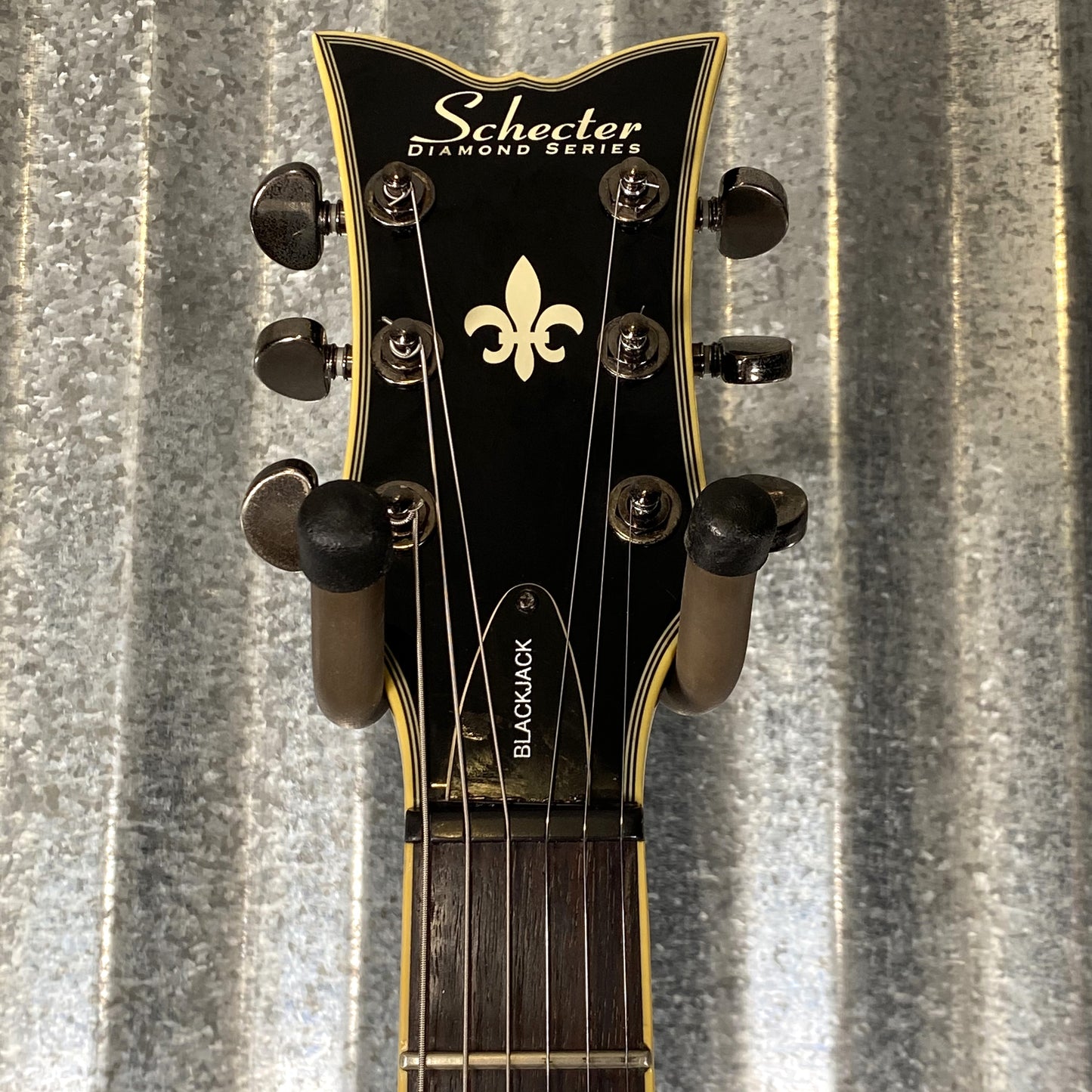 Schecter S-1 Blackjack Seymour Duncan Black Guitar #0433 Used