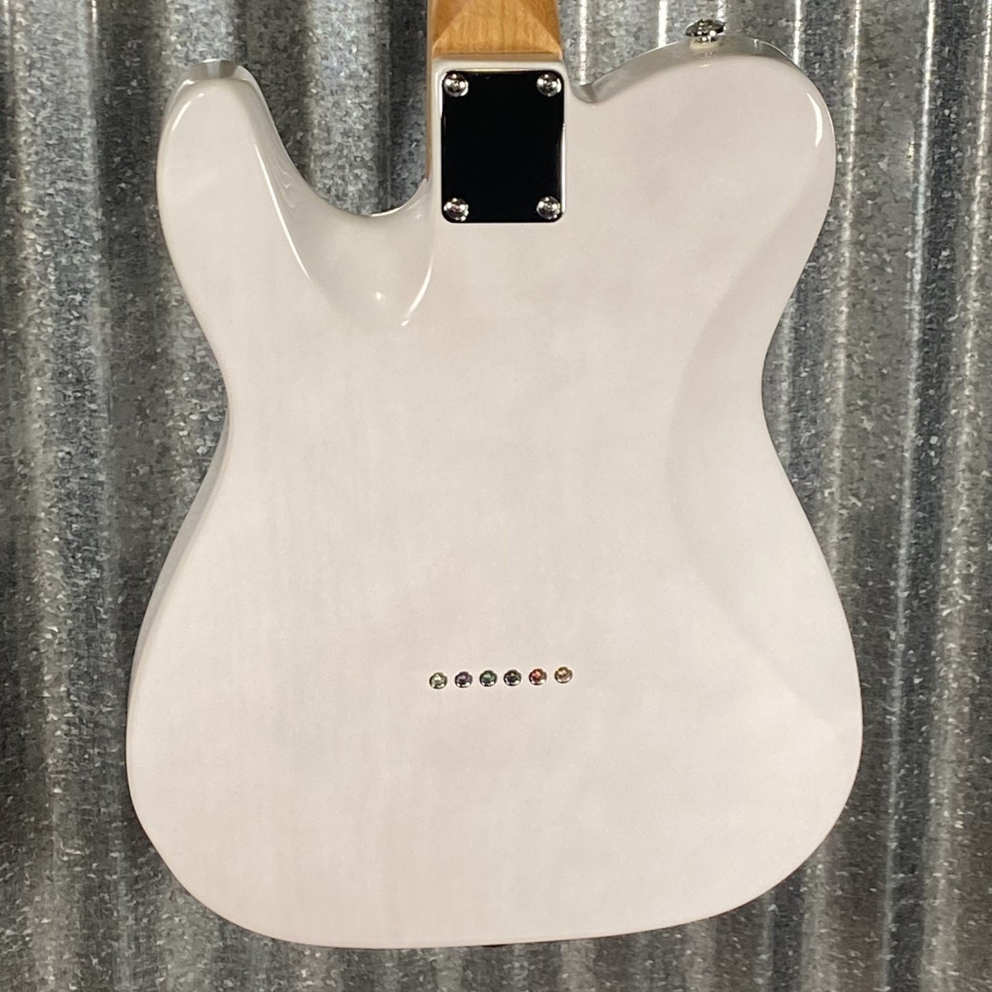 Musi Virgo Classic Telecaster Trans White Guitar #0249 Used