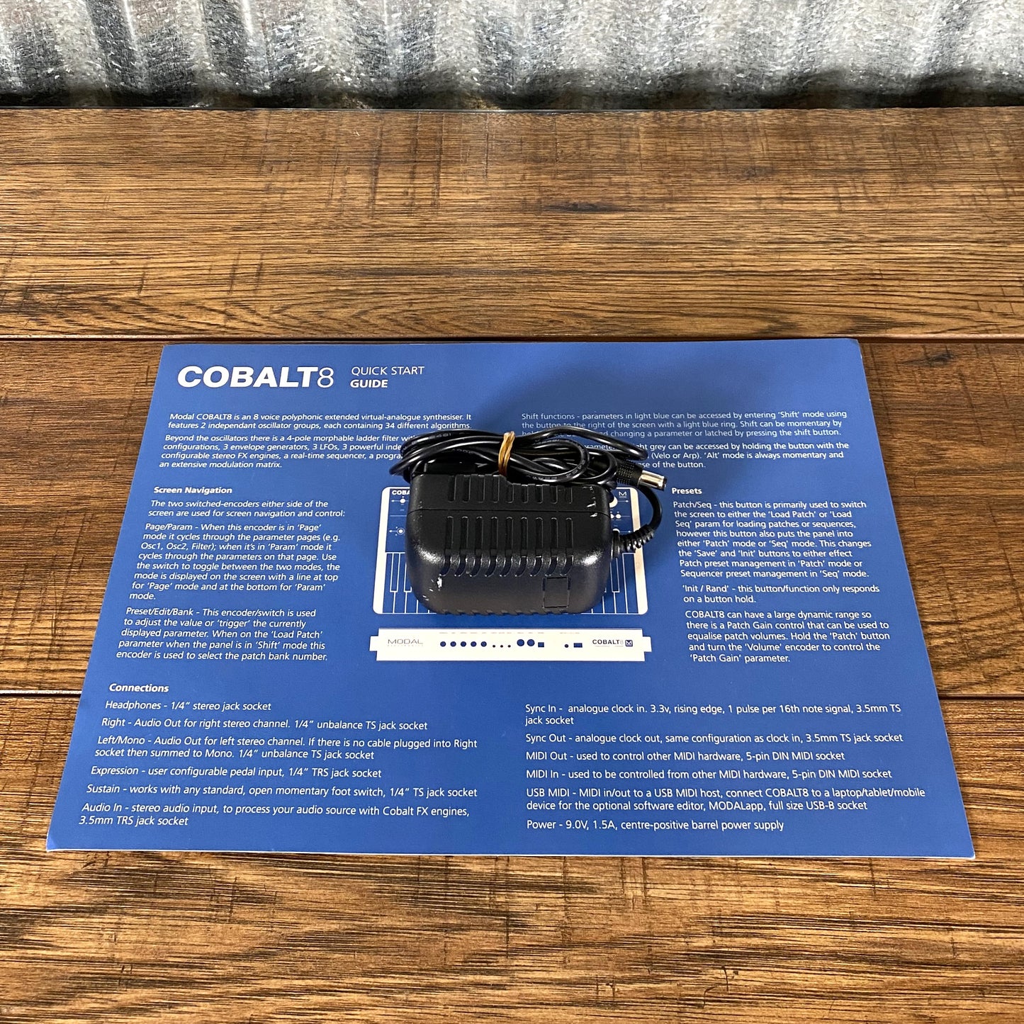 Modal Cobalt 8 37 Key 8 Voice Extended Virtual-Analogue Synthesizer Used