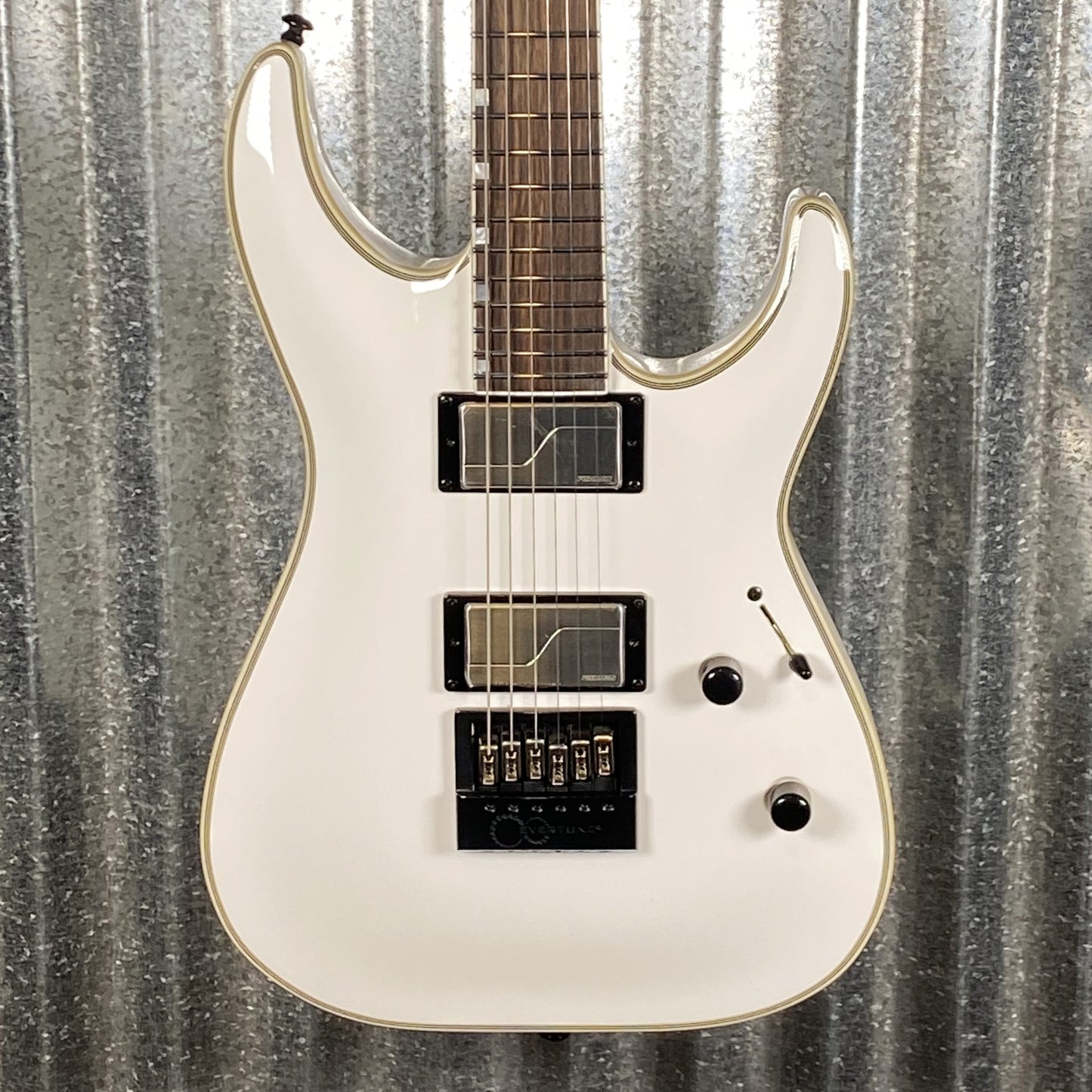 ESP LTD MH-1000 Evertune Snow White Guitar LMH1000ETSW #0810 Used