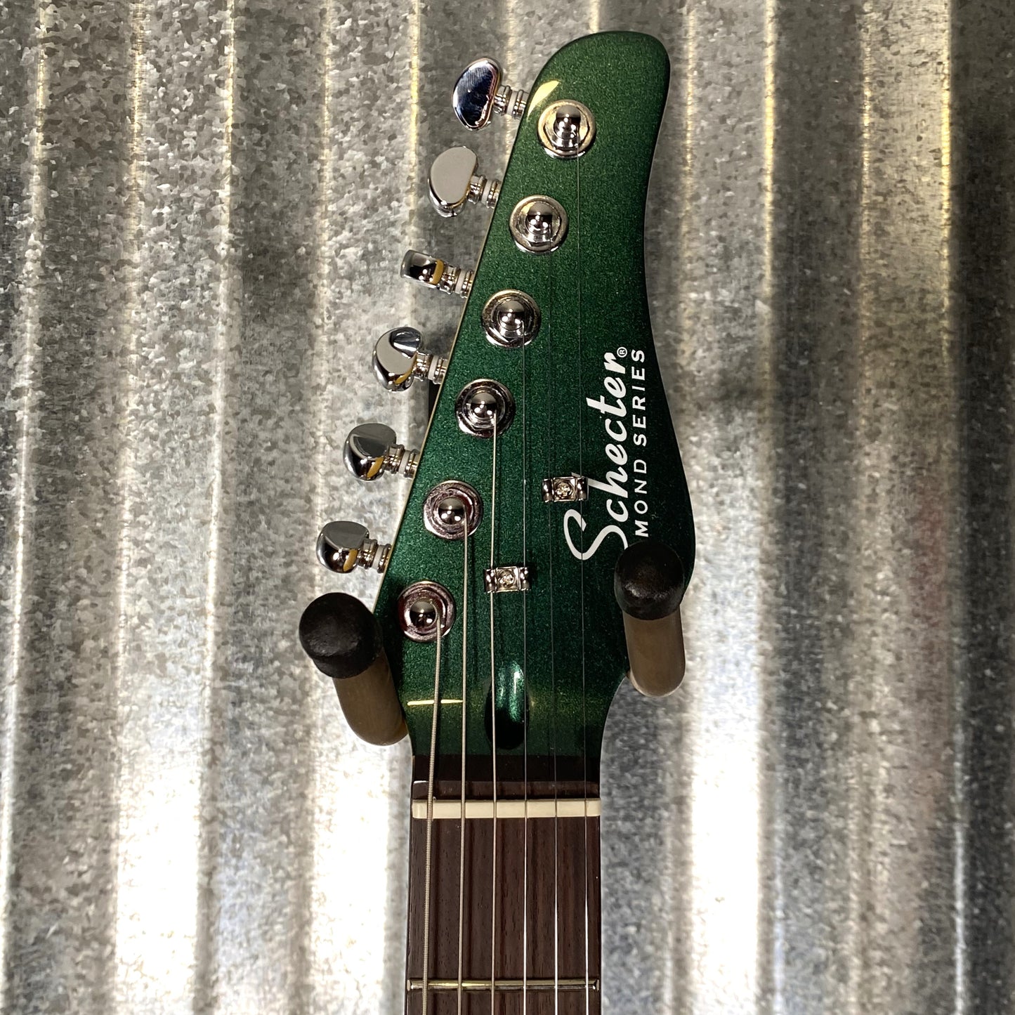 Schecter PT Fastback II B Dark Emerald Green Guitar #0885