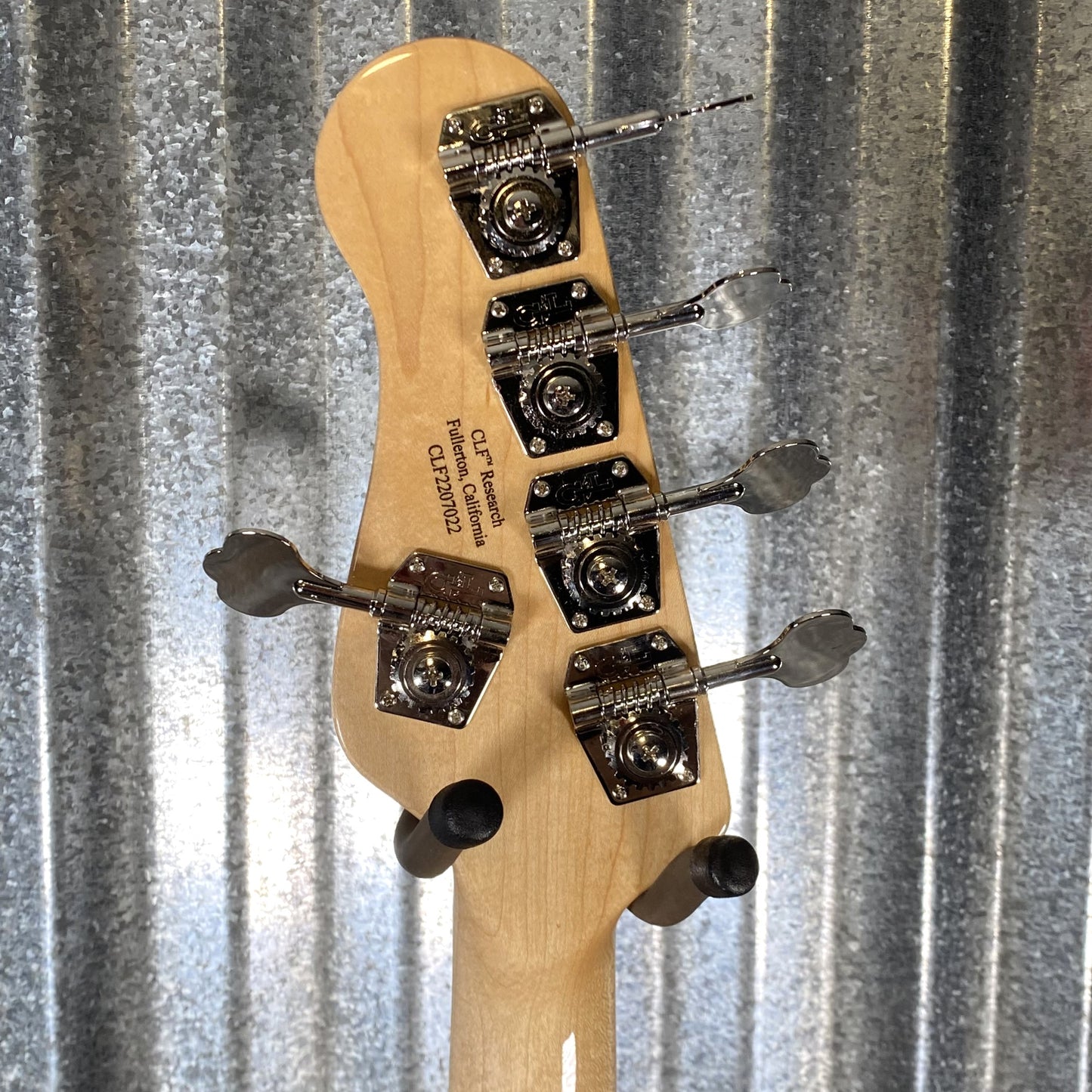 G&L USA Series 750 CLF Research L-1000 Natural 5 String Bass & Case L1000 #7022 Used