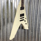 ESP LTD Vulture James Hetfield Olympic White EMG Guitar & Case #1164 Used