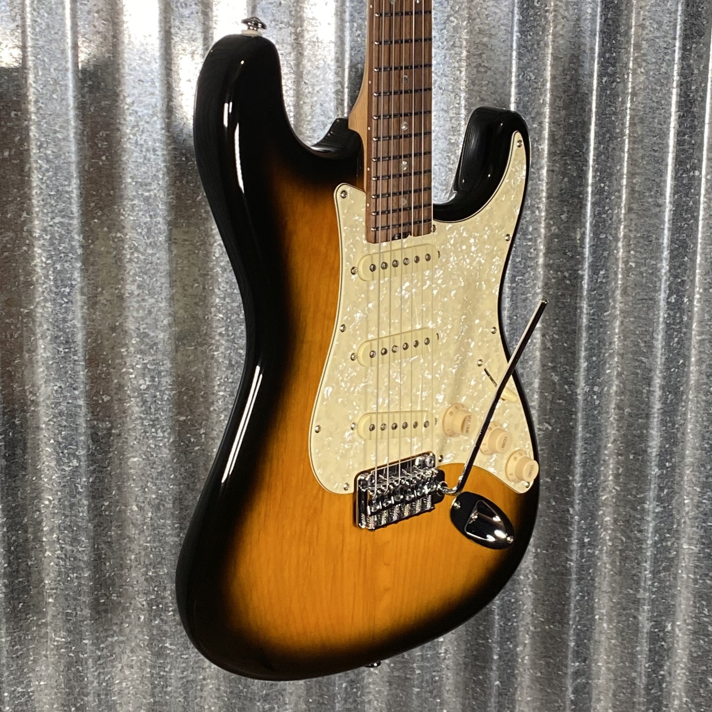 Musi Capricorn Classic HSS Stratocaster Tobacco Sunburst Guitar #0093 Used