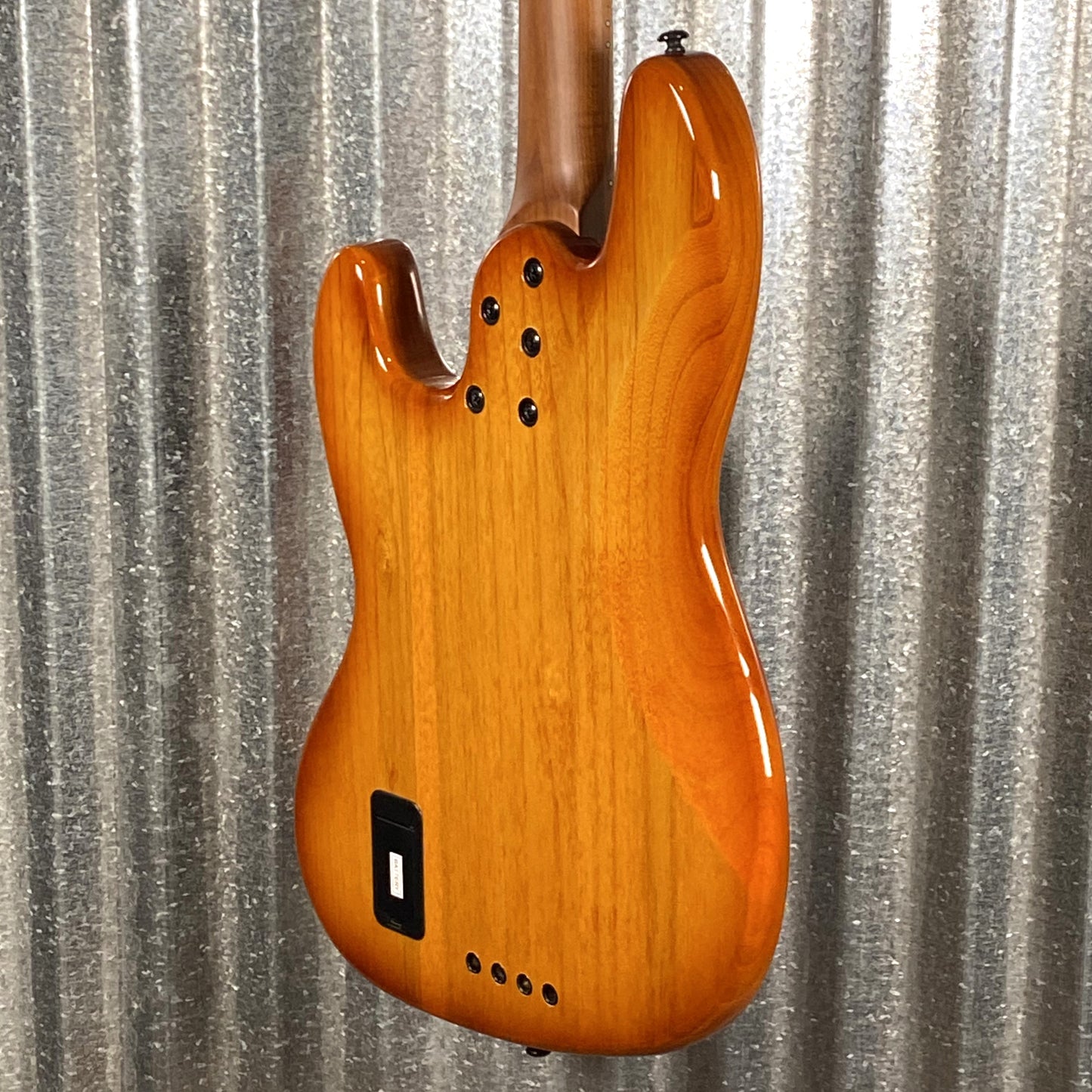 Schecter J-4 Exotic Zebrawood Faded Vintage Sunburst 4 String Jazz Bass #0311