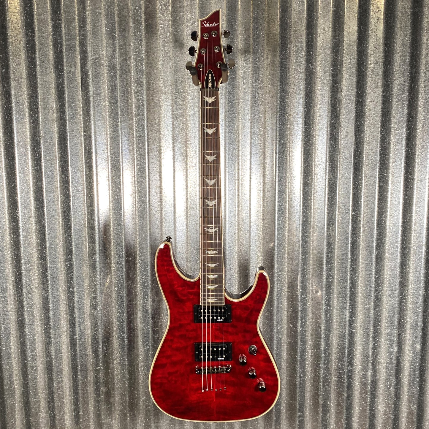 Schecter Omen Extreme 6 Black Cherry Guitar #0164