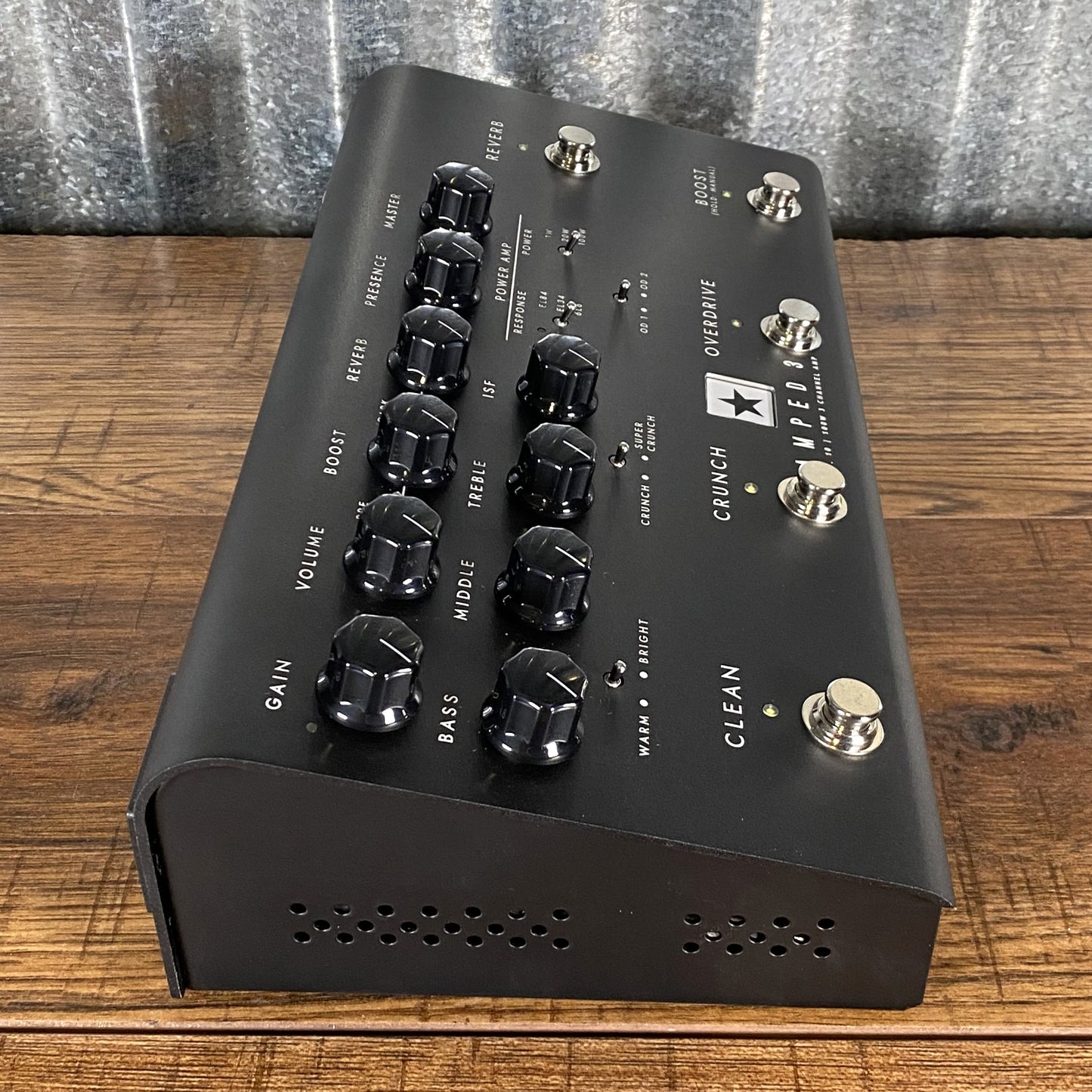 Blackstar Amped 3 100 Watt 3 Channel Reverb Amplifier Guitar Effect Pedal