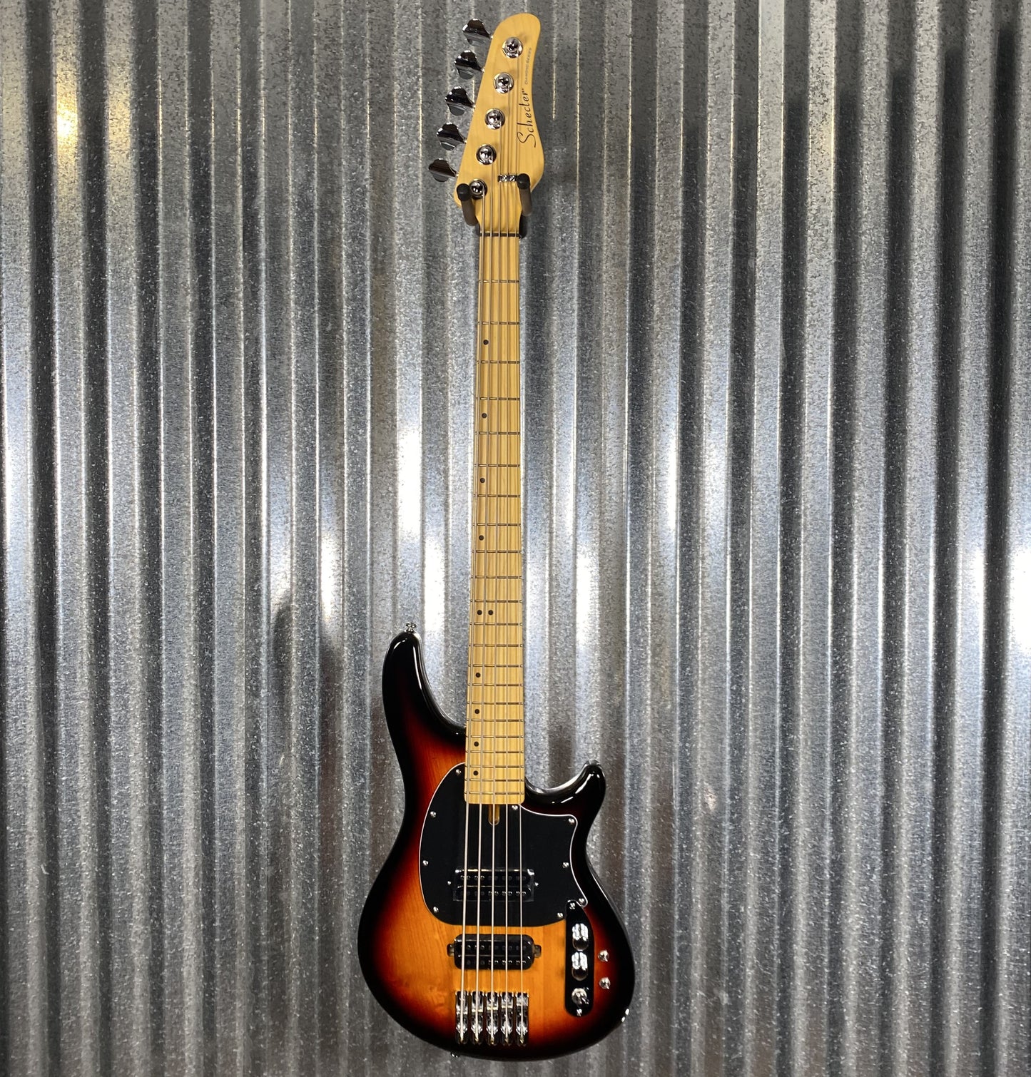 Schecter CV-5 5 String Bass 3 Tone Sunburst #1866