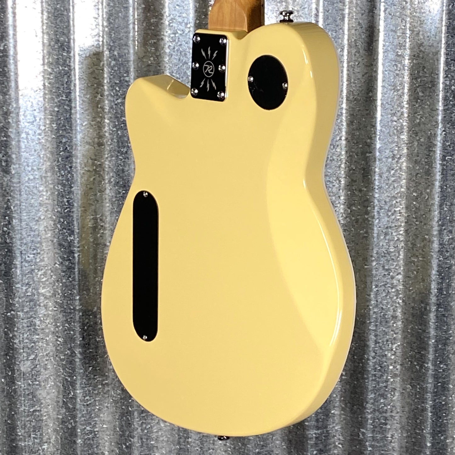 Reverend Chris Freeman Powder Yellow Guitar #61316