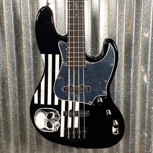 Schecter JD DeServio J-4 Black Label Society 4 String Jazz Bass Black #0007