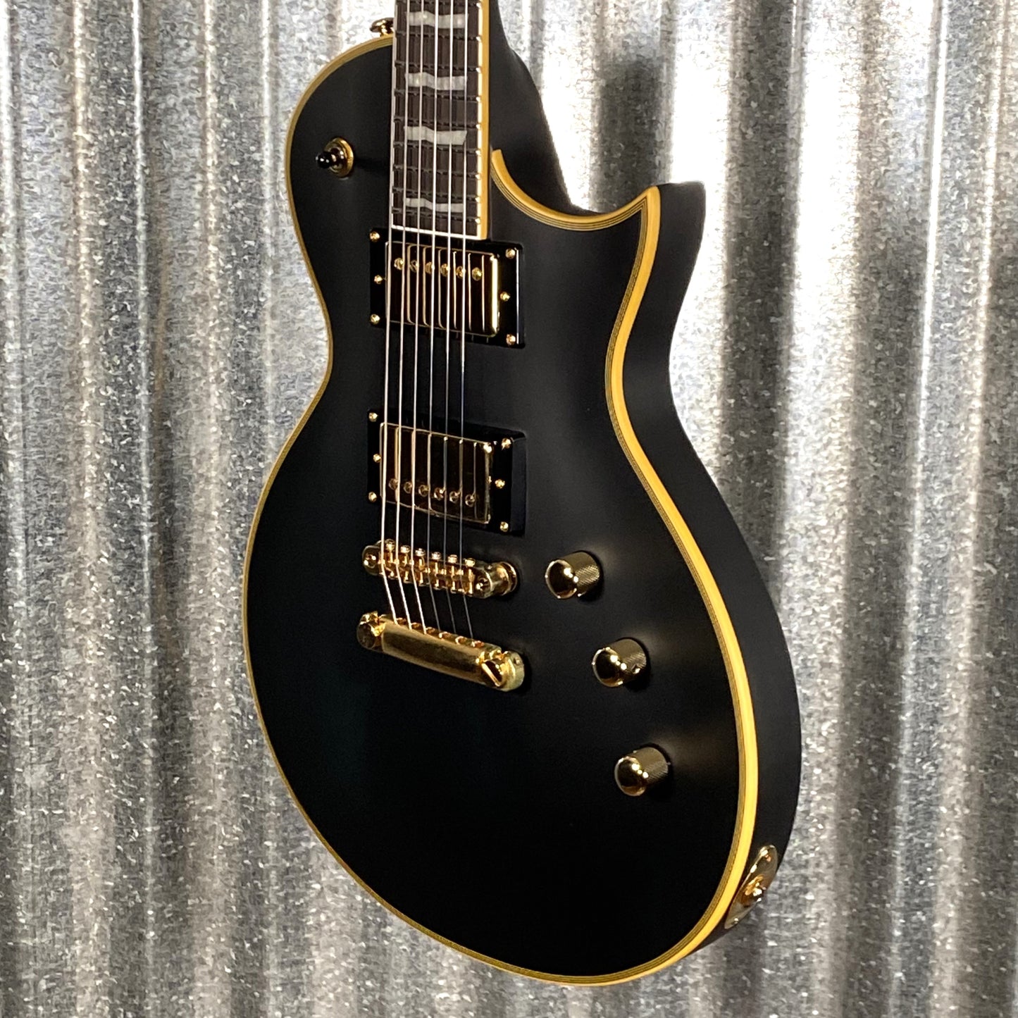 ESP LTD EC-1000 Duncan Eclipse Seymour Duncan Vintage Black Guitar LEC1000VBD #0540 Used