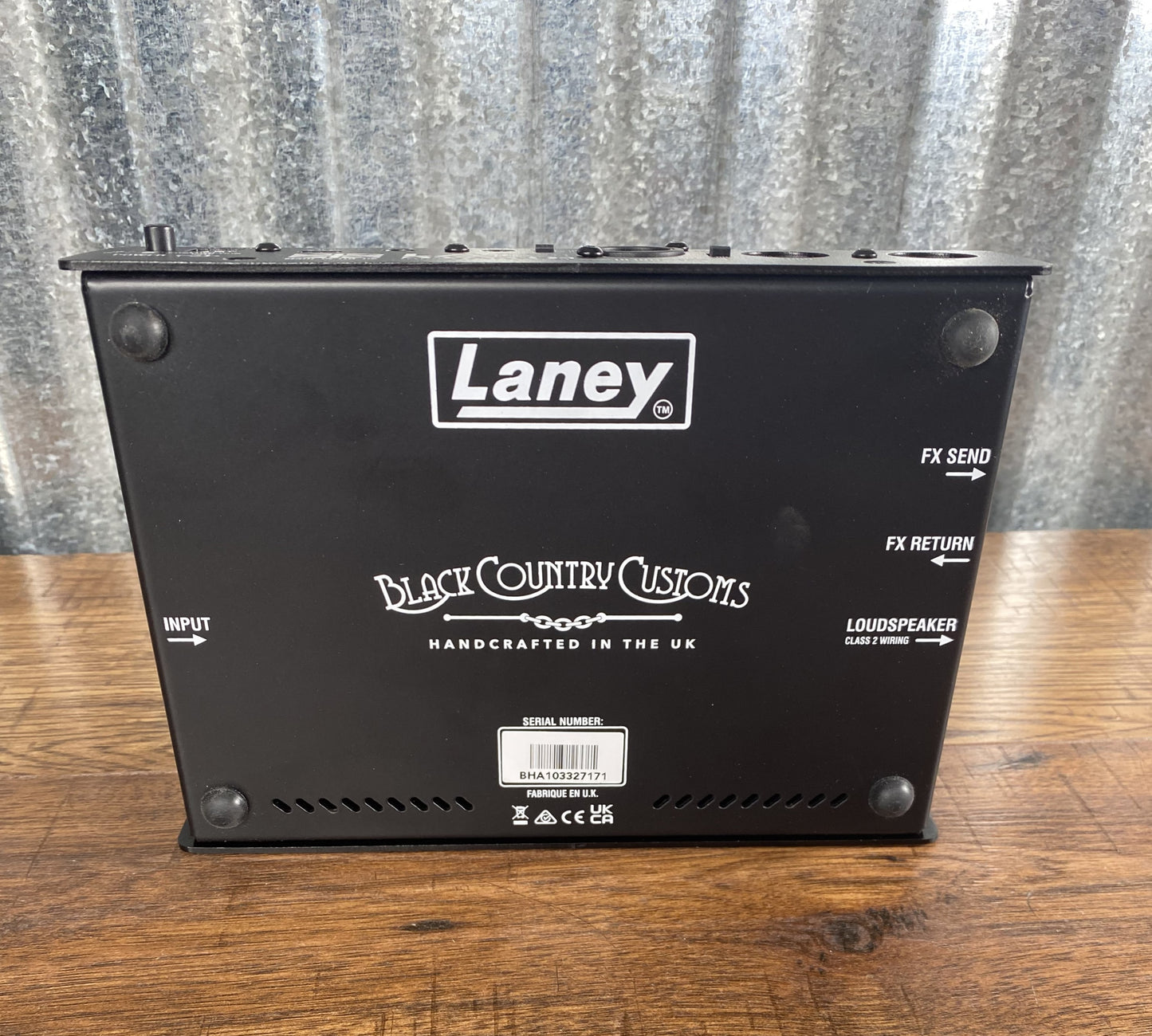 Laney BCC-LOUDPEDAL-IMM Ironheart Martin Miller 60 Watt 2 Channel Amplifier Guitar Effect Pedal