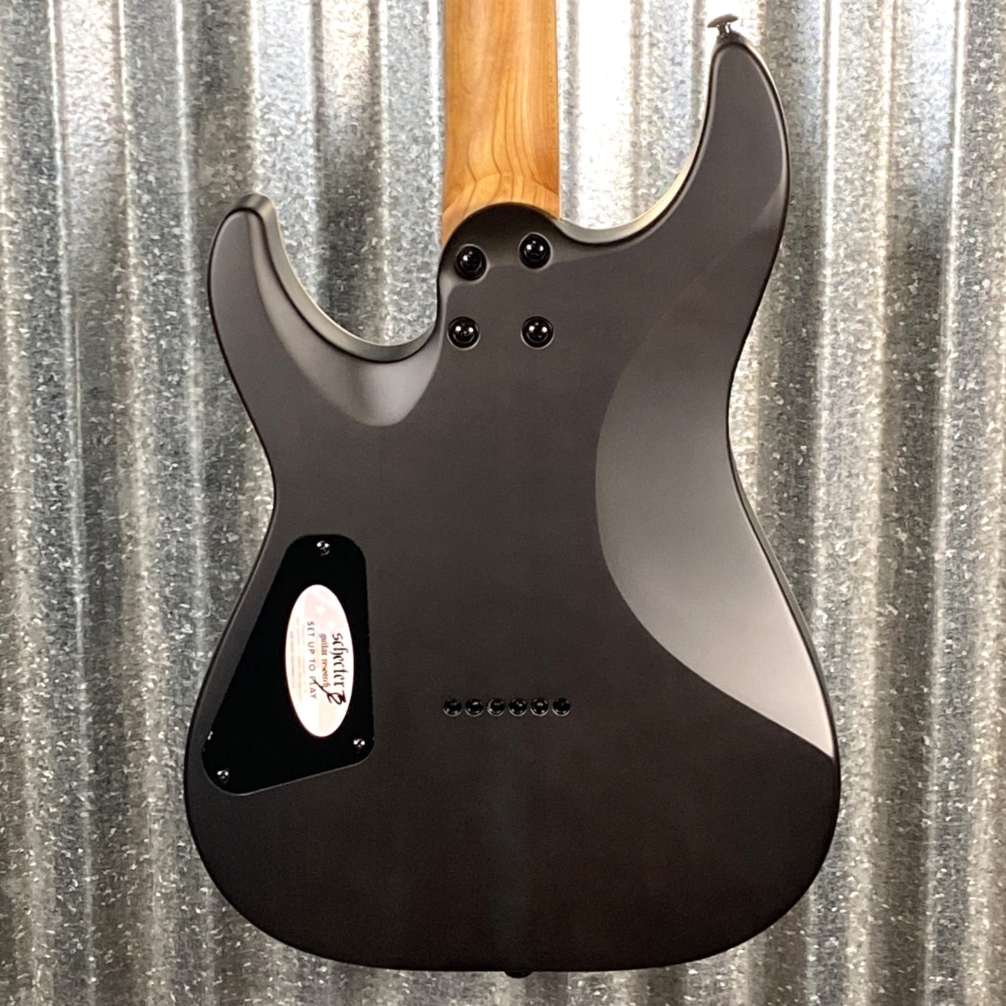 Schecter C-1 Standard Charcoal Satin Guitar #0143