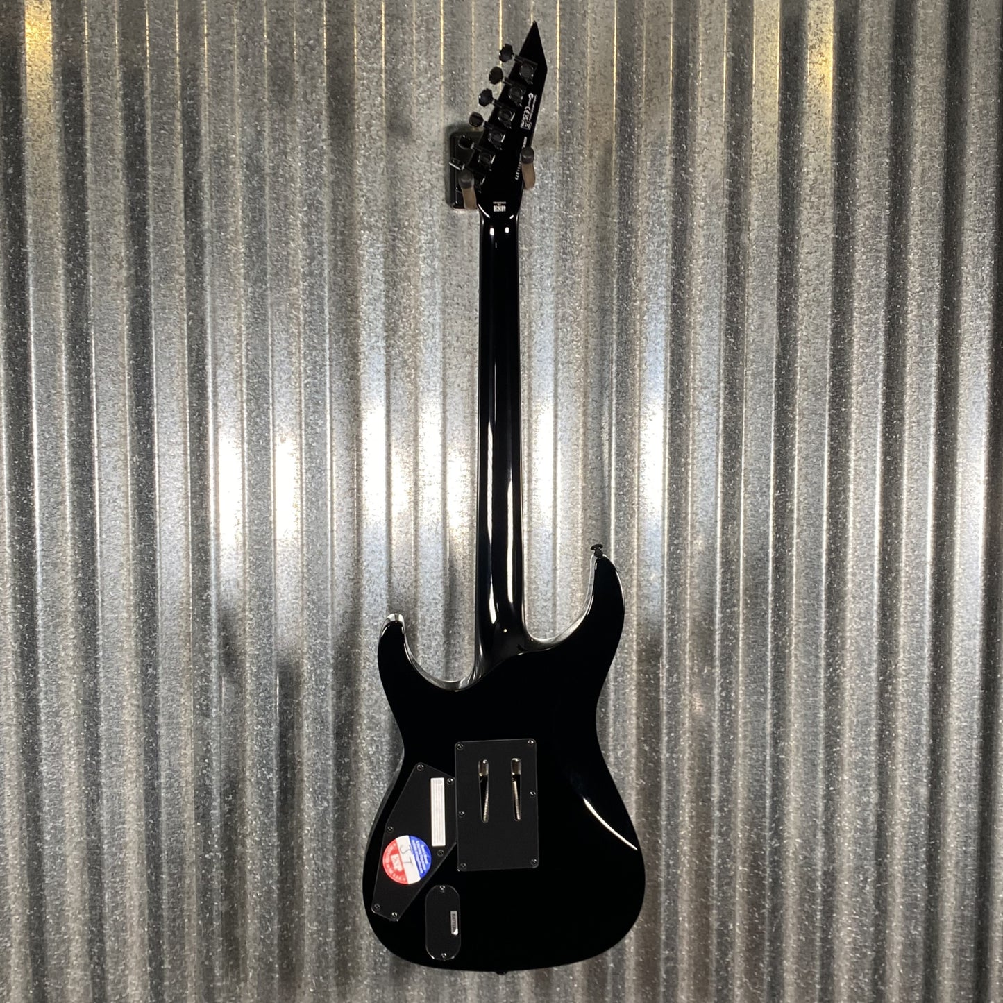 ESP LTD KH-602 Kirk Hammett EMG Black Guitar & Case LKH602 #1373 Used