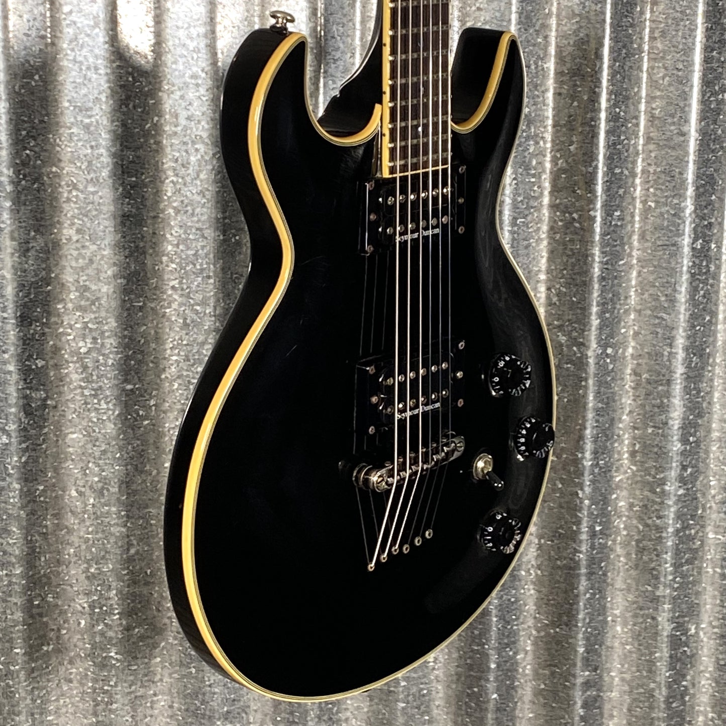Schecter S-1 Blackjack Seymour Duncan Black Guitar #0433 Used