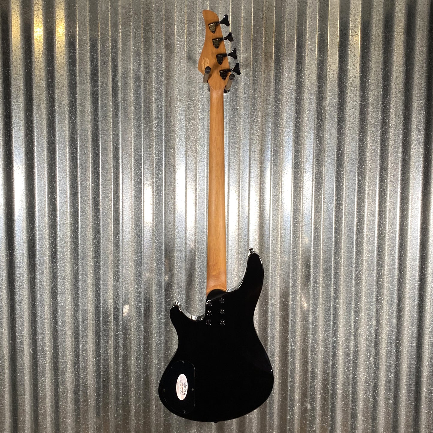 Schecter C-4 Standard Tobacco Burl 4 String Bass #0822