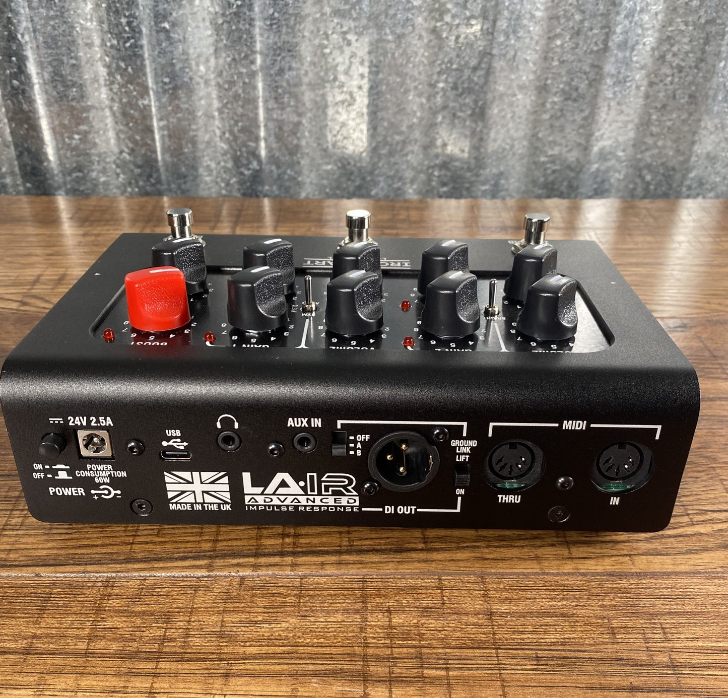 Laney BCC-LOUDPEDAL-IMM Ironheart Martin Miller 60 Watt 2 Channel Amplifier Guitar Effect Pedal