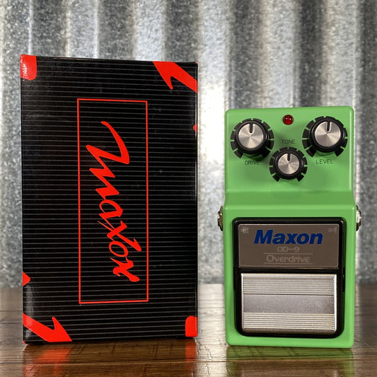 Maxon OD9 9 Series Overdrive Guitar Effect Pedal Demo